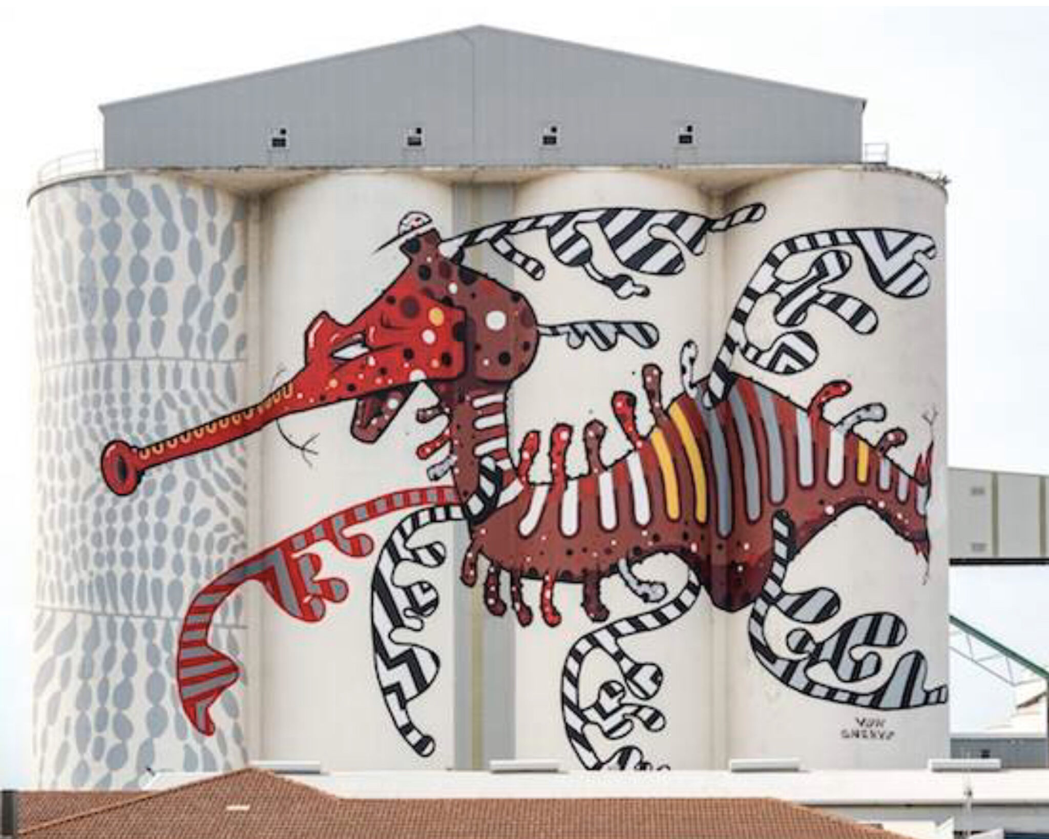 Sheryo, Yok&mdash;Albany Silo Art