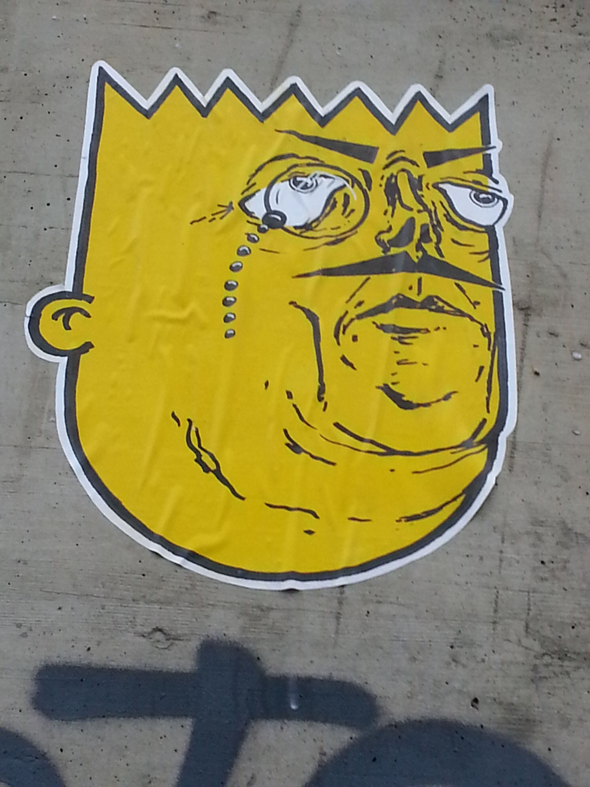 White Trash&mdash;Yellow face