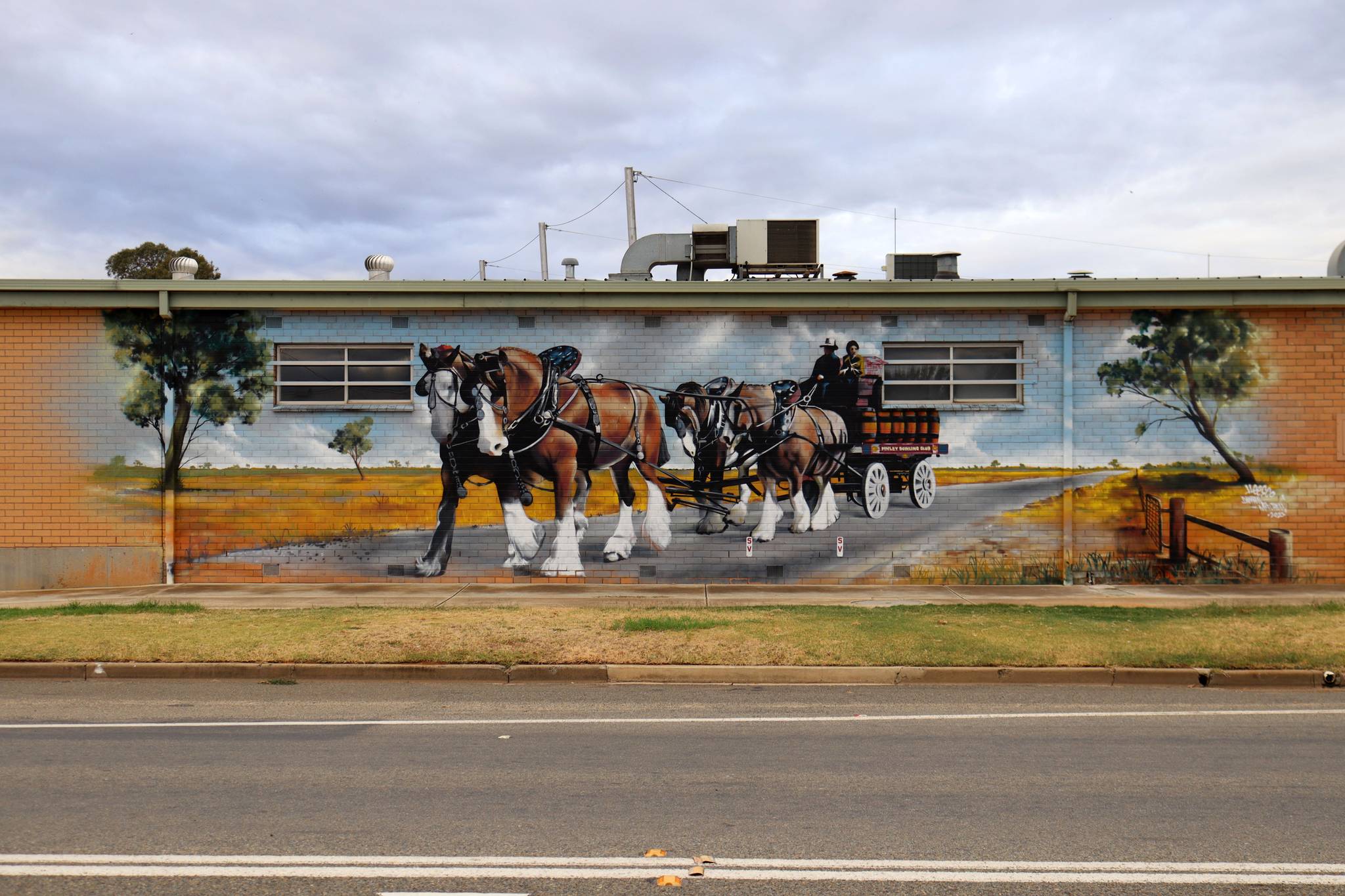 Heesco, Damien_Mitchell&mdash;Clydesdale Horses