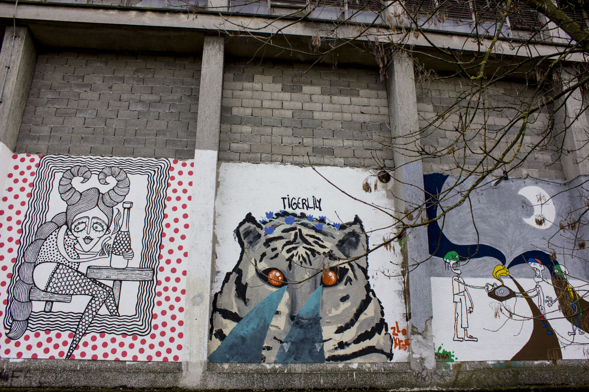 Drugo uho, Monika Meglić, Petra Drožđan Kranjčec, Zvonimir Haramija Hans, Svenkie, Zets, Nadja Jovanović&mdash;Walls of Močvara