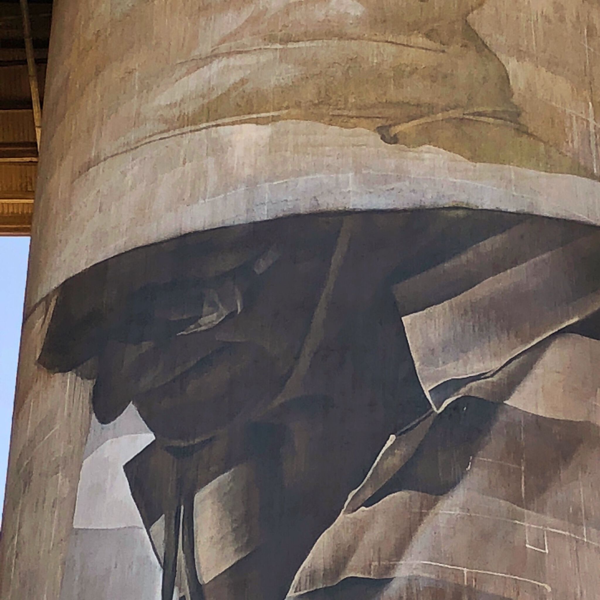 Guido van Helten&mdash;Brim Silo Art
