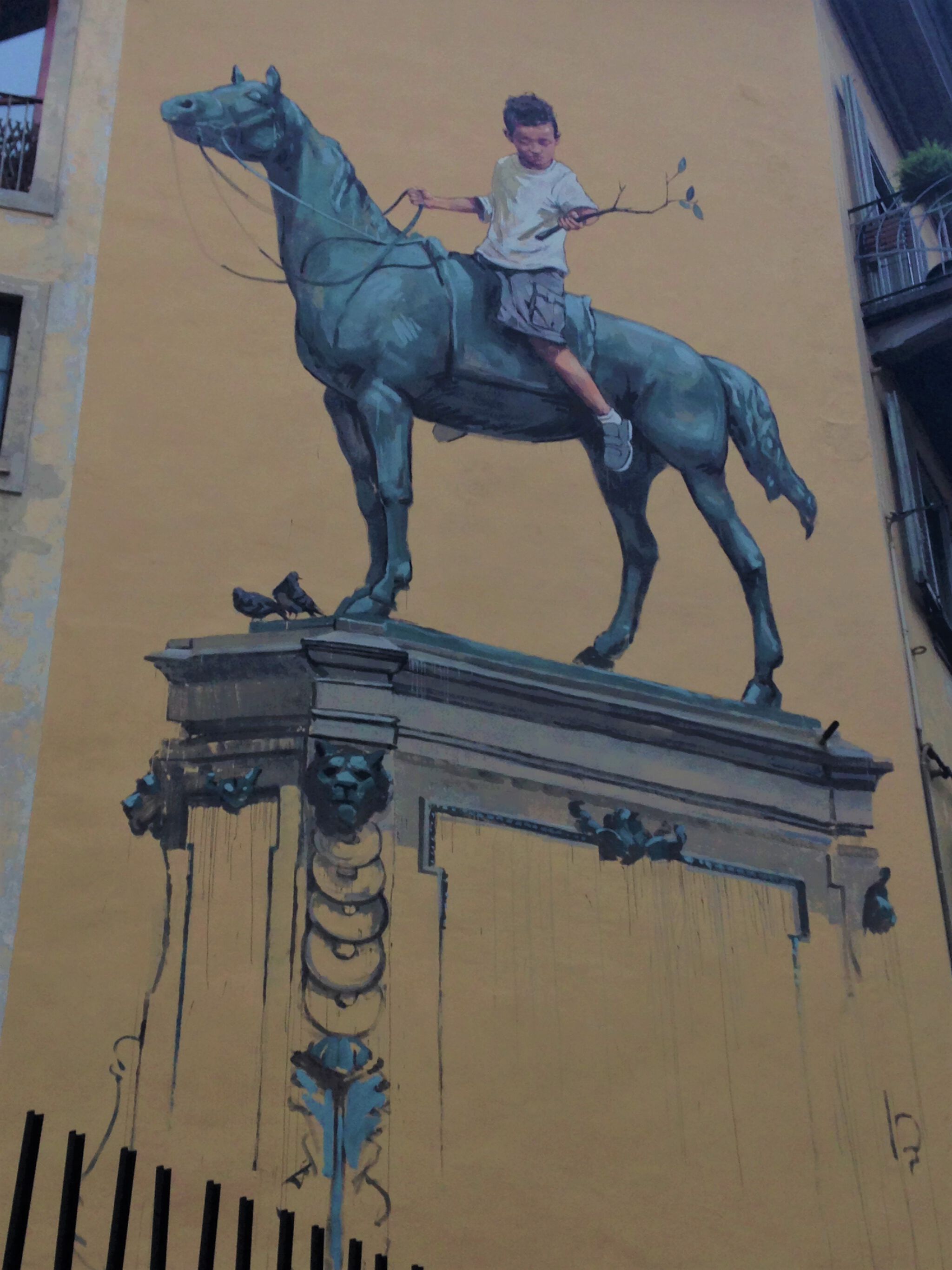 Ernest Zacharevic&mdash;Bronze sculpture - History and tradition