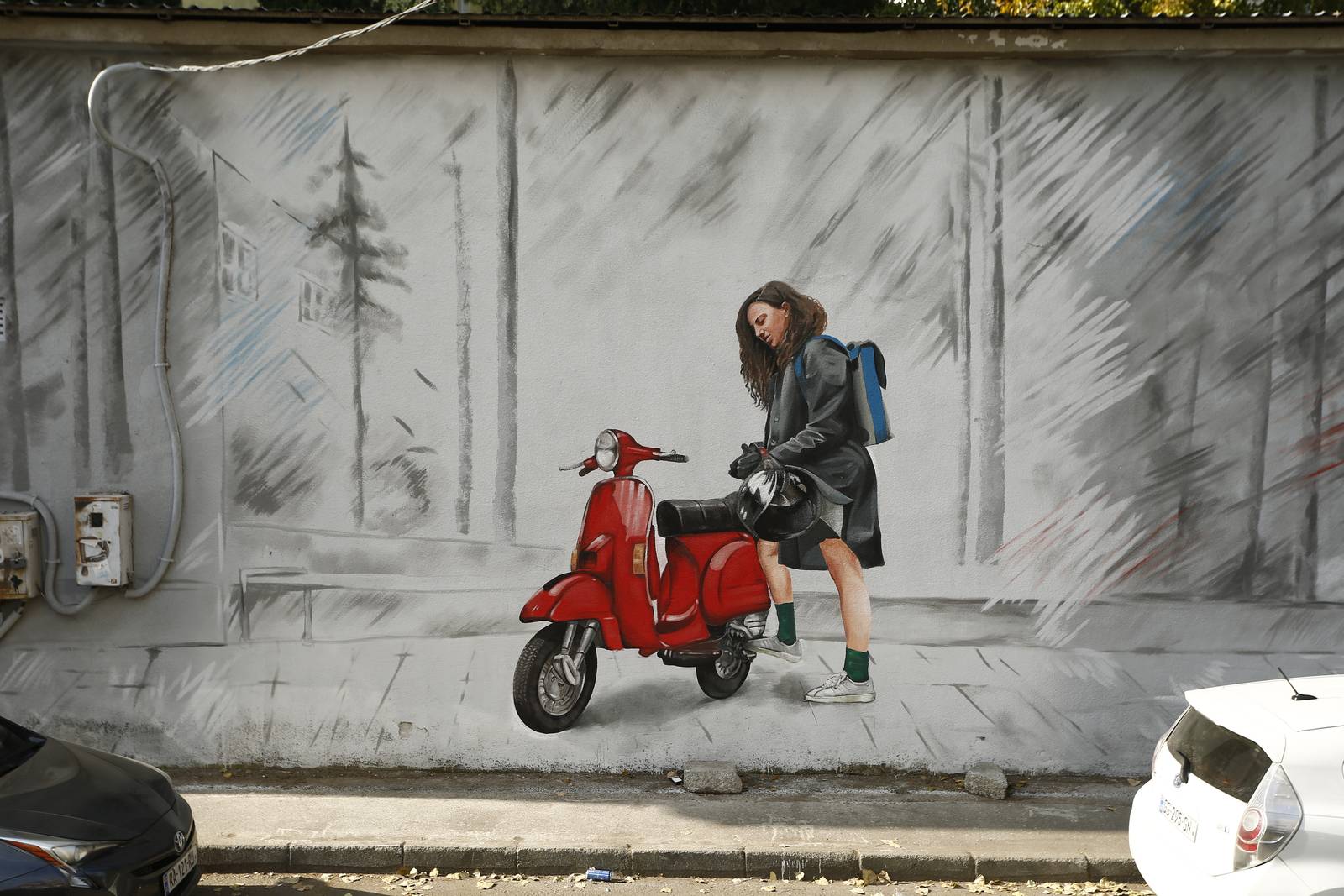 Kade , Beka&mdash;Girl on a Scooter