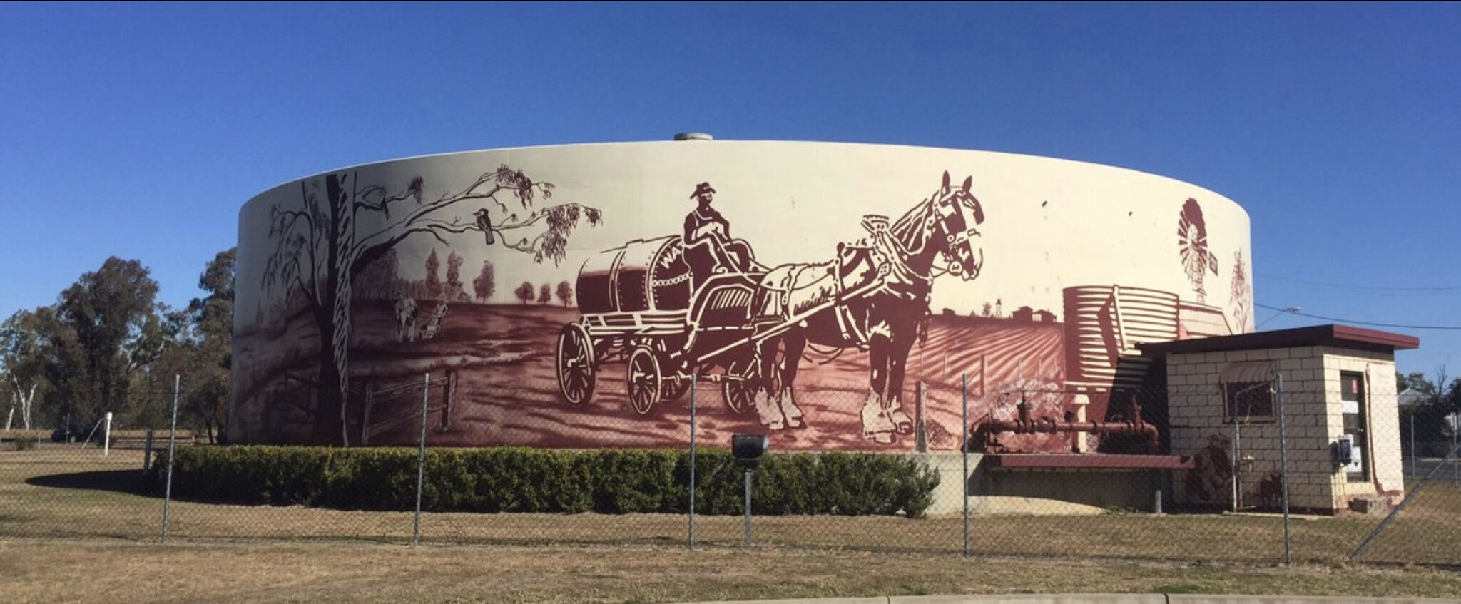 Jon Butterworth, Glenda Beatty&mdash;Millmerran Water Tank