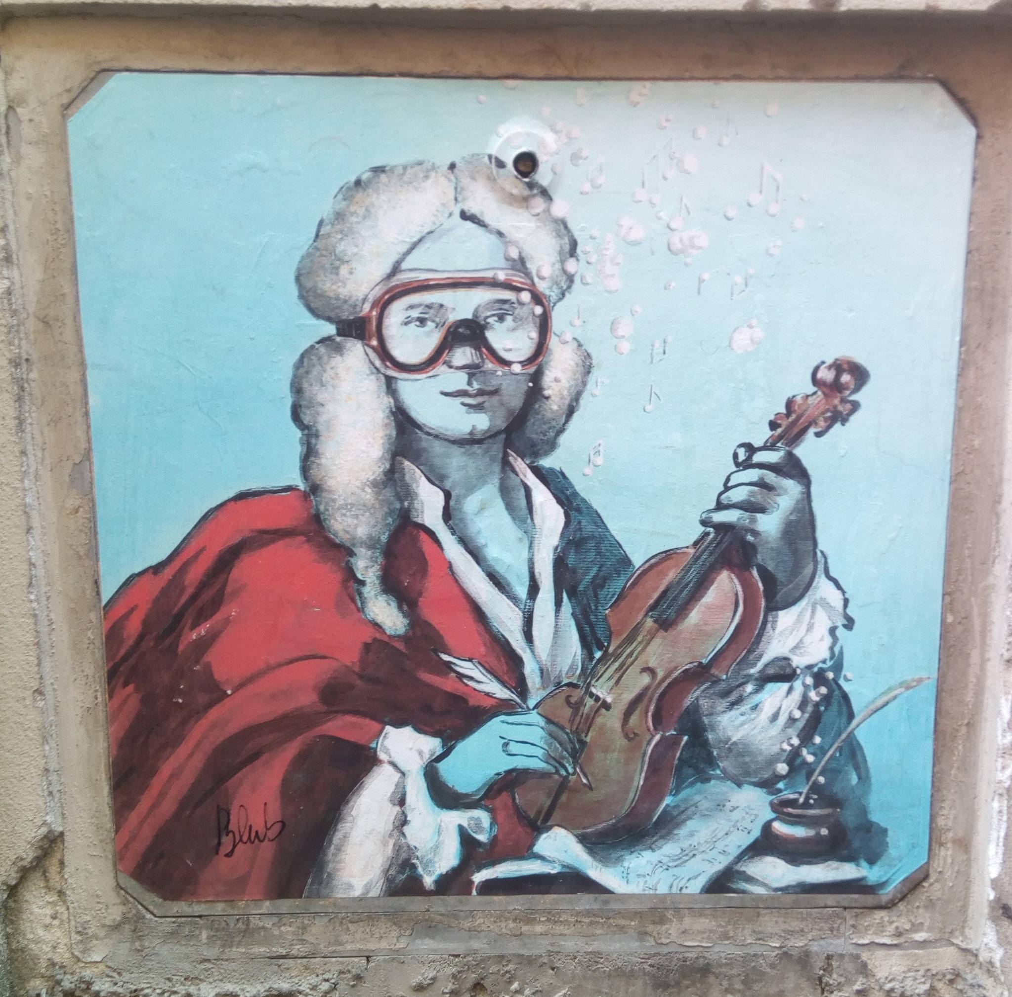Blub&mdash;Antonio Vivaldi portrait
