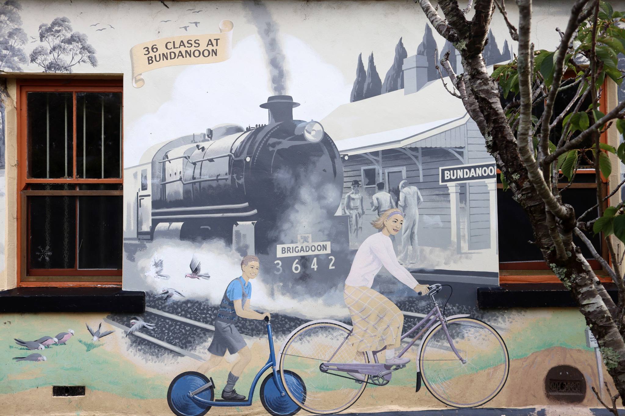 Don Talintyre&mdash;Bundanoon Mural
