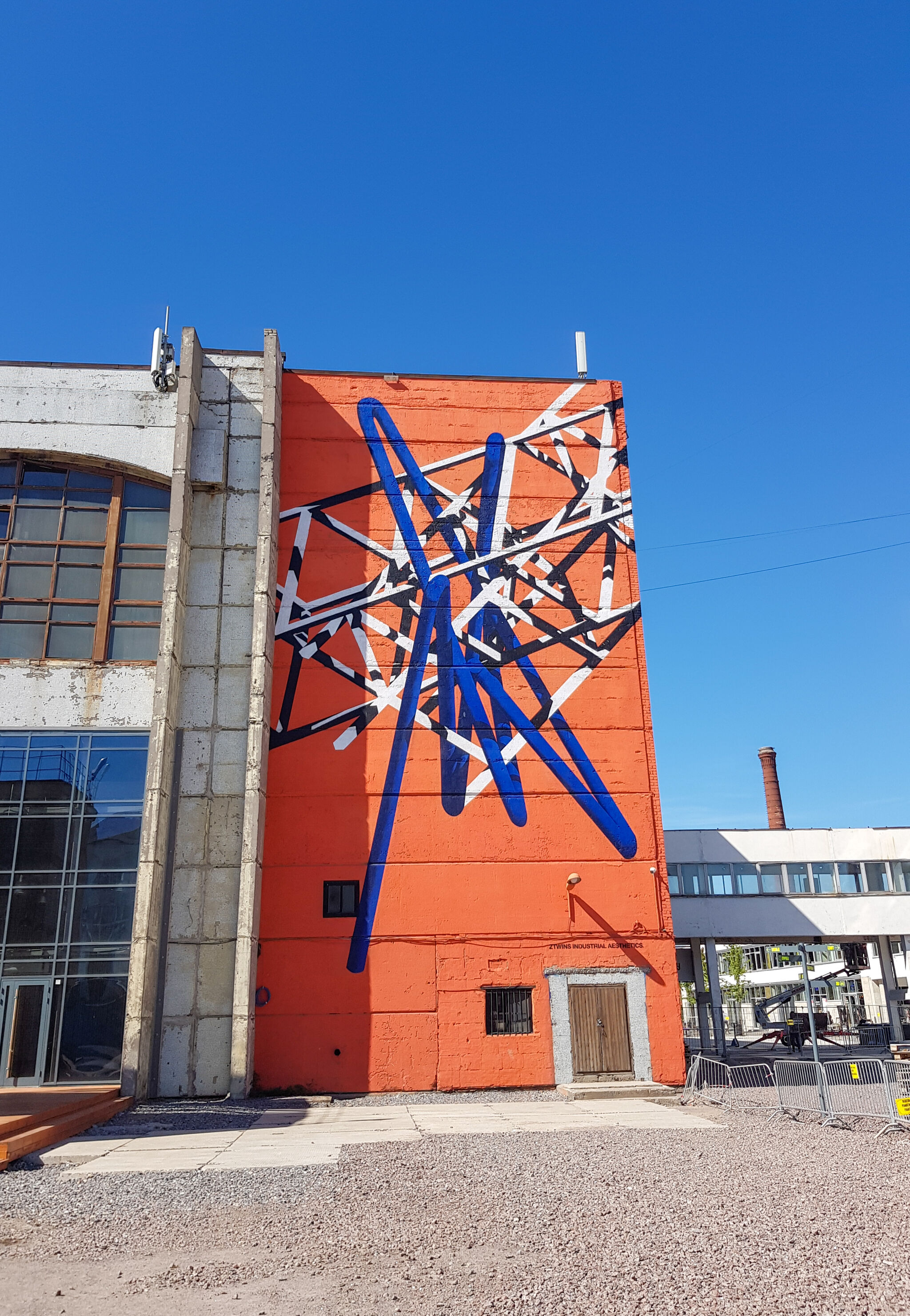 Alexey KIO, Dyoma21, Ilya Grishaev, Andrey berger, Sofia Kolovskaya, Theo Georgiev, Artem Stefanov, Ztwins&mdash;Street Art in Sevcable Port