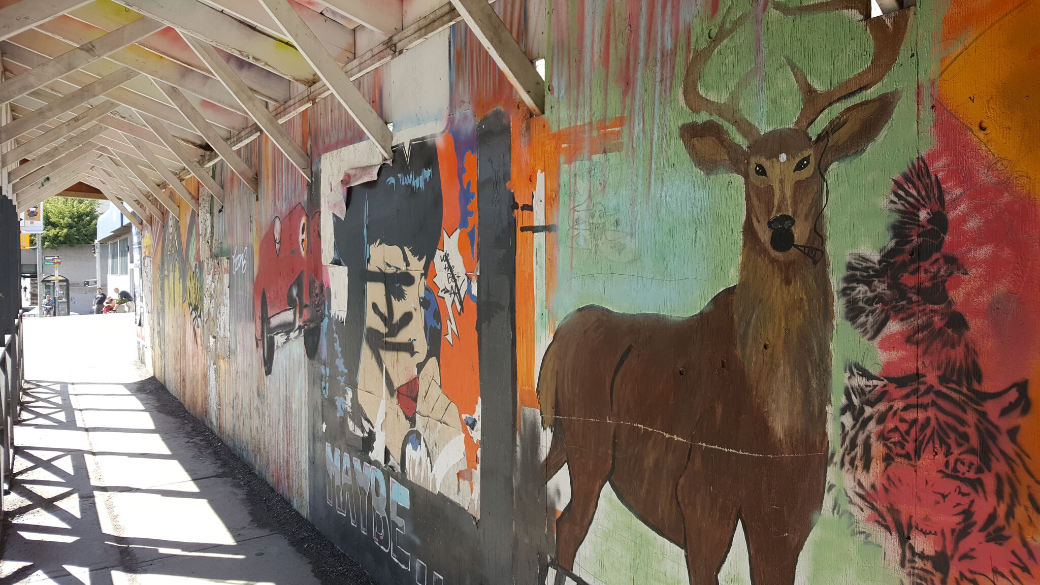 Street Art Hamilton, Unknown - Hamilton CA&mdash;Temporary Walk through