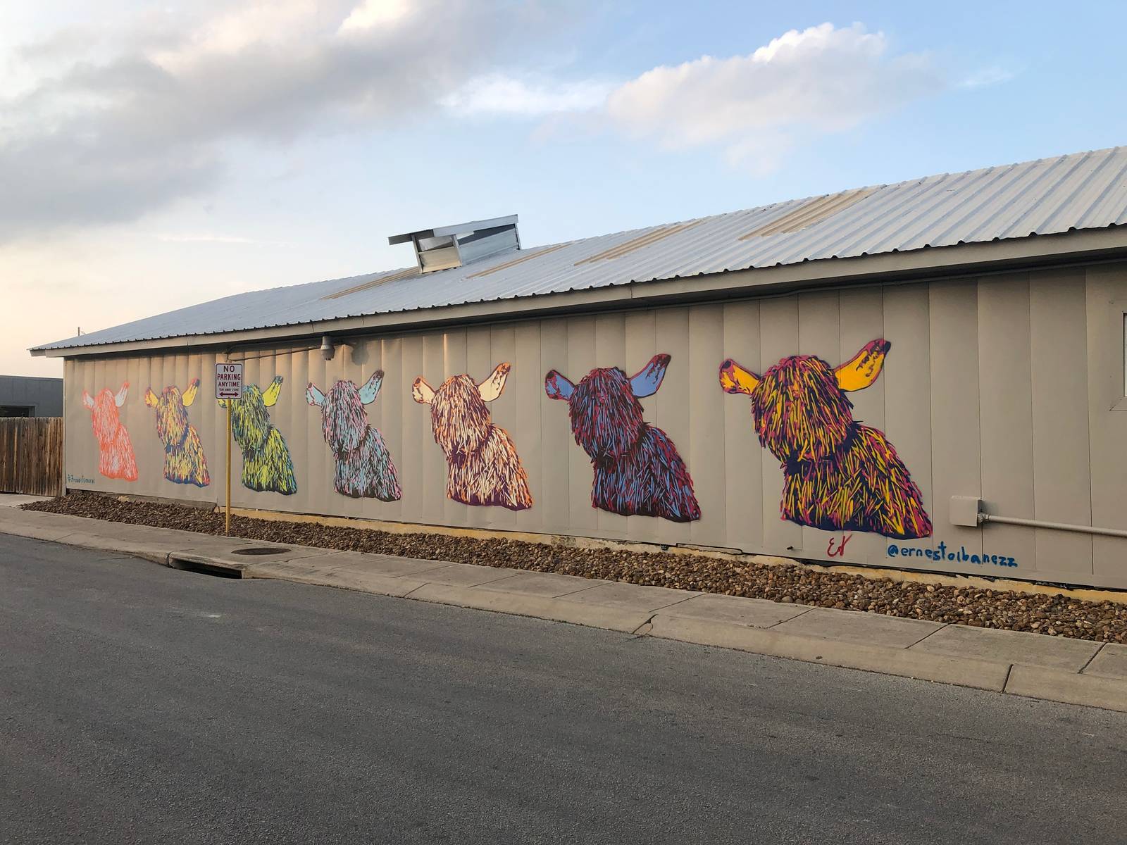 Ernesto Ibanez&mdash;7 Rabbits Mural