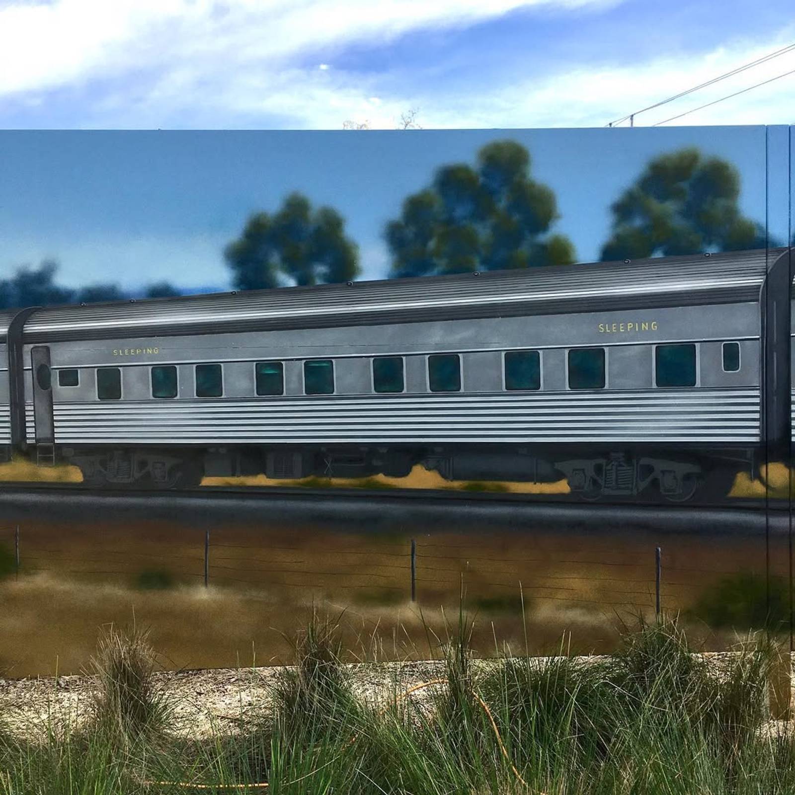 Tim Bowtell&mdash;Southern Aurora Train