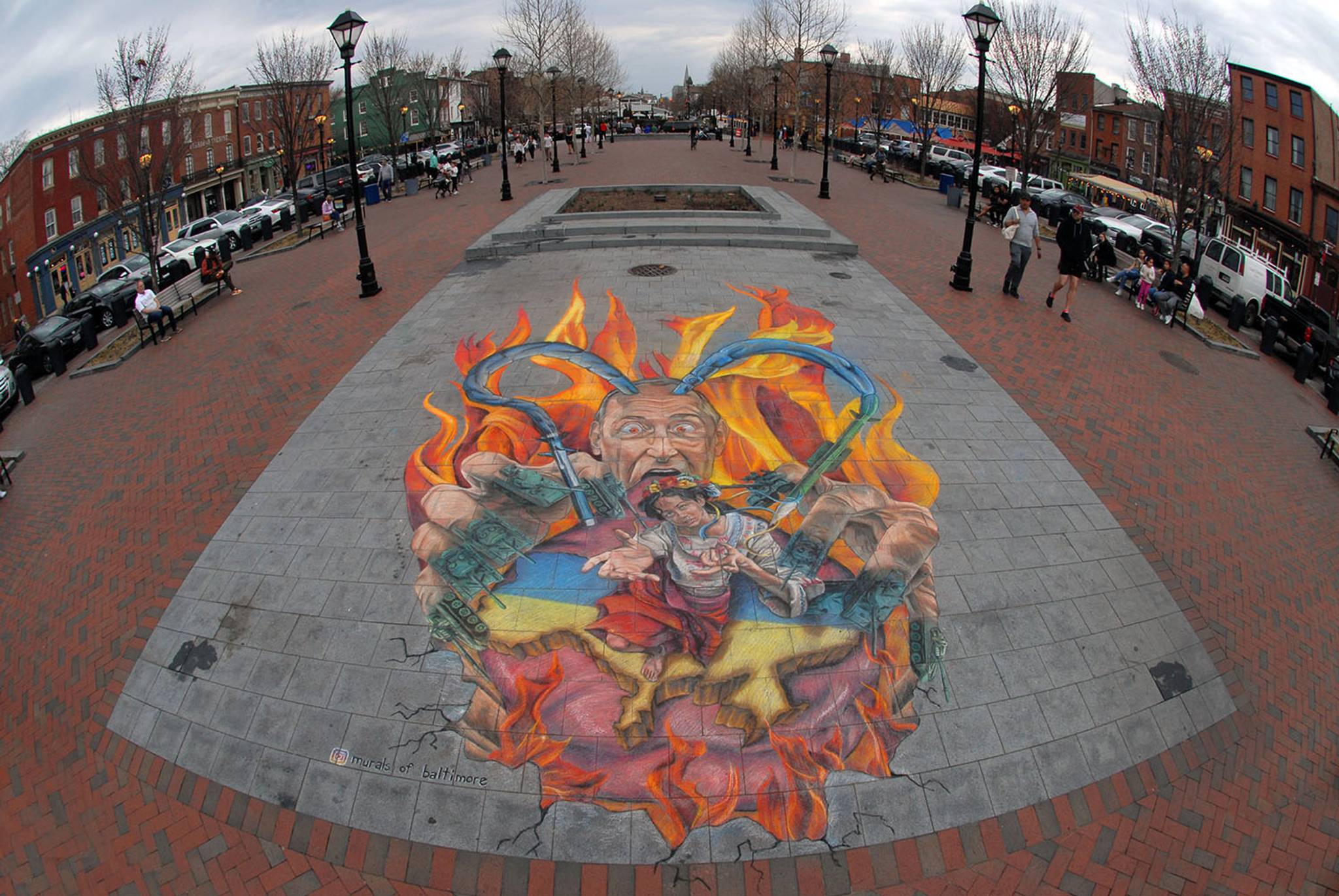 Murals of Baltimore&mdash;Save Ukraine