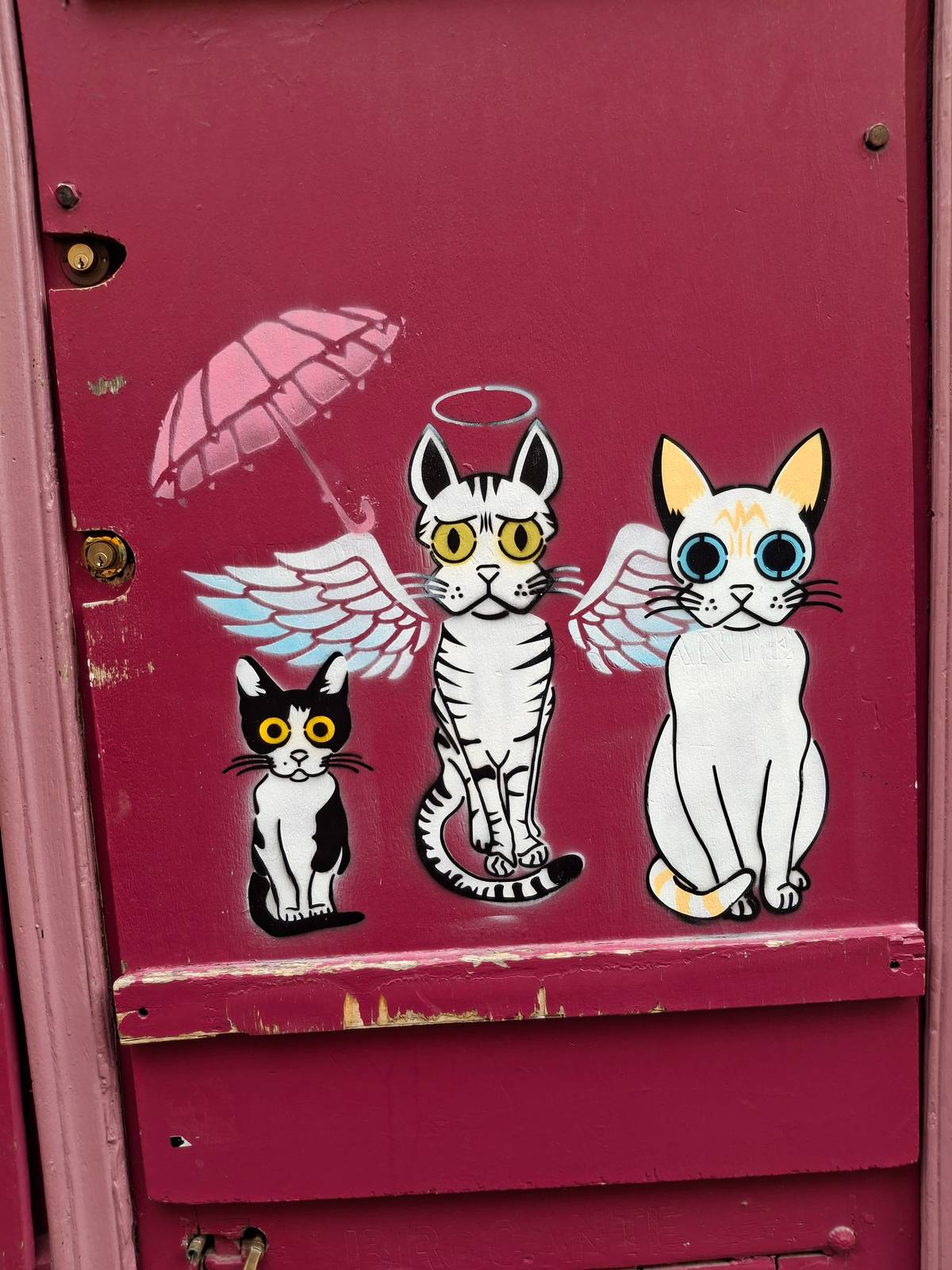 easyone graffiti&mdash;Alley Cats