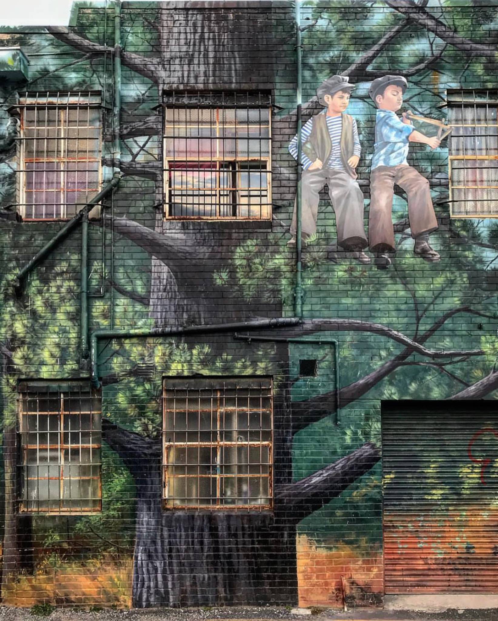Melbourne's Murals&mdash;All The Green Year