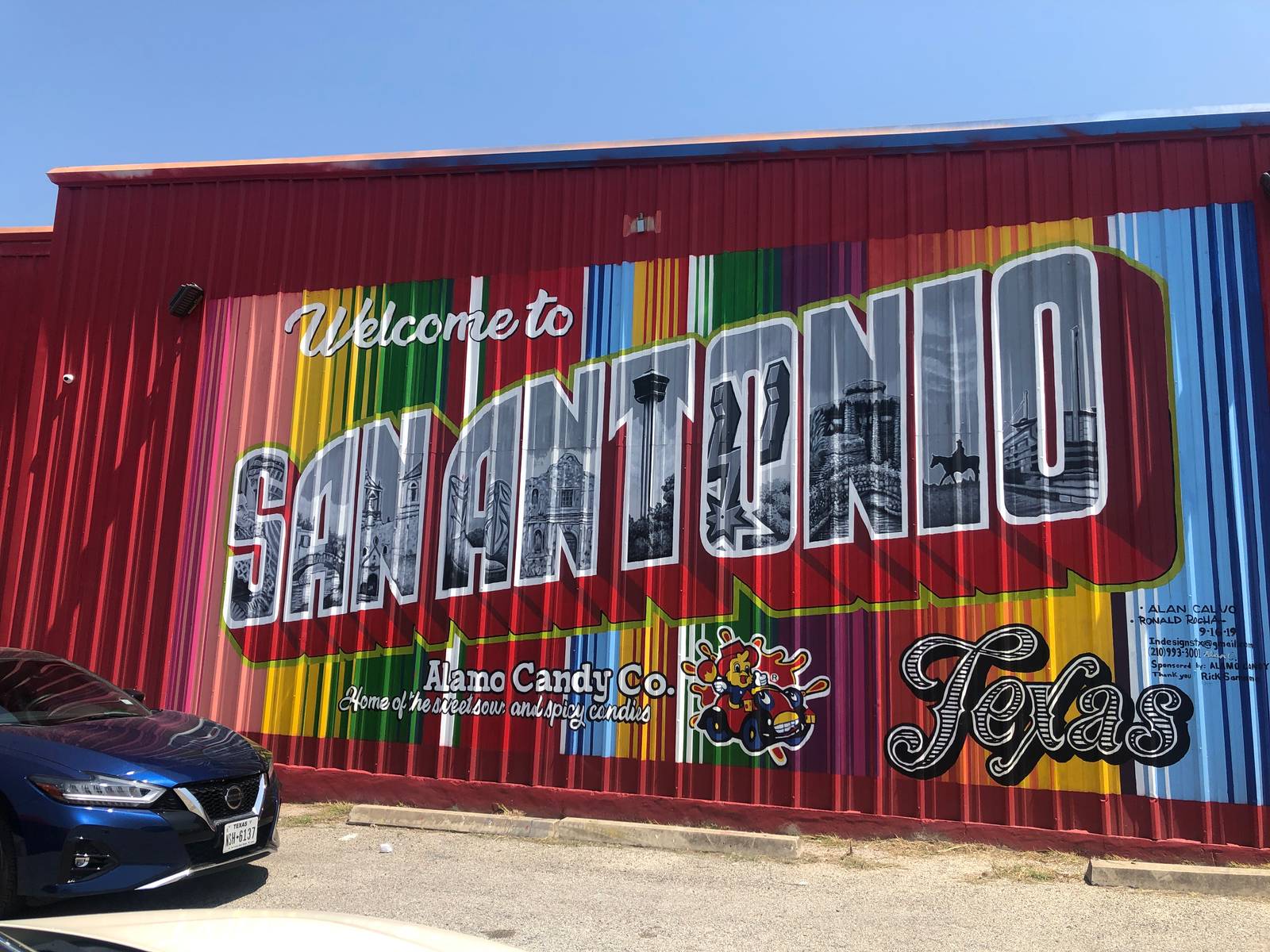 Alan Calvo, Ronald Rocha&mdash;Welcome to San Antonio