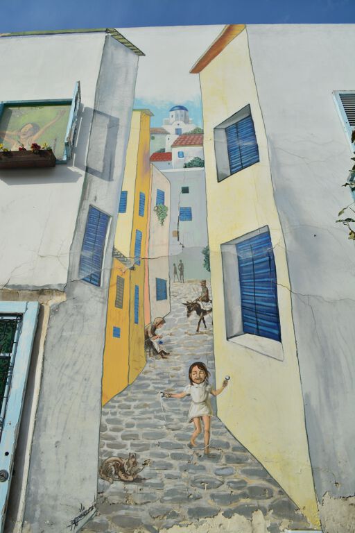 Everyday life in a Greek island