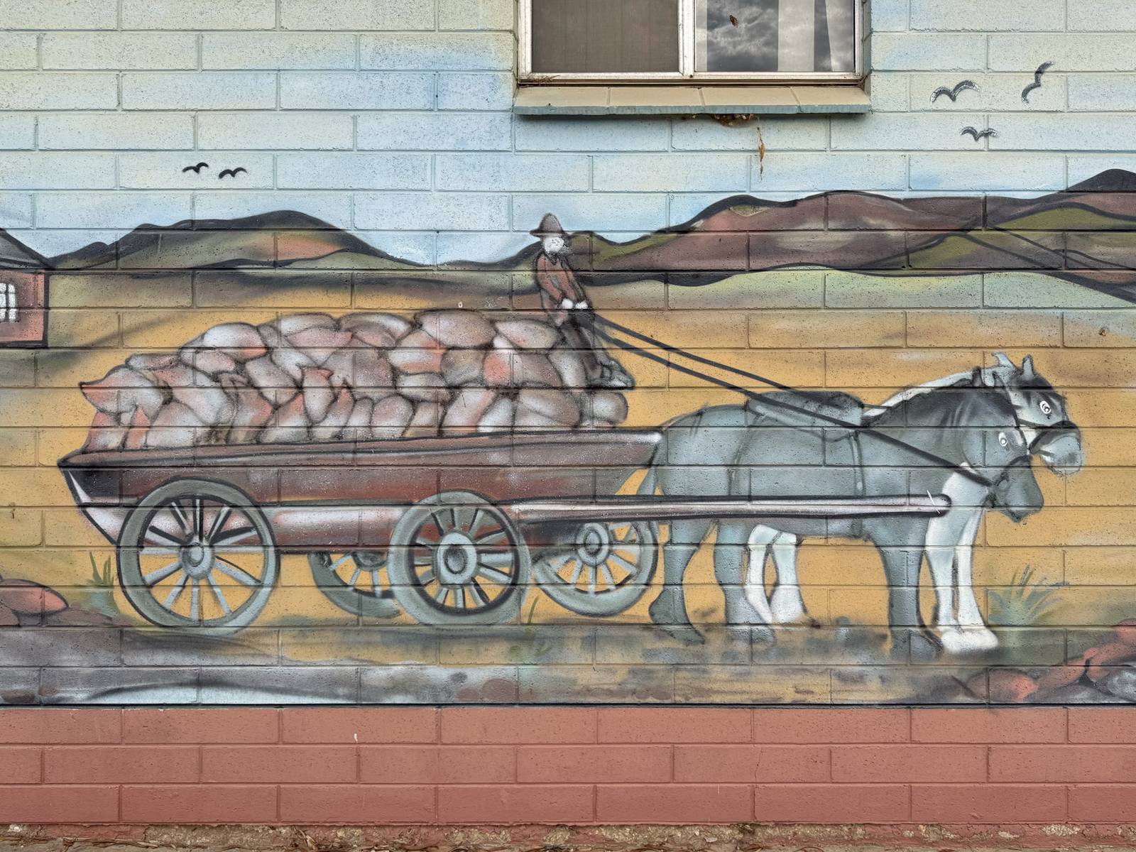 Anthony Fenwick, Daniel Battams&mdash;Port Clinton Community Centre Mural