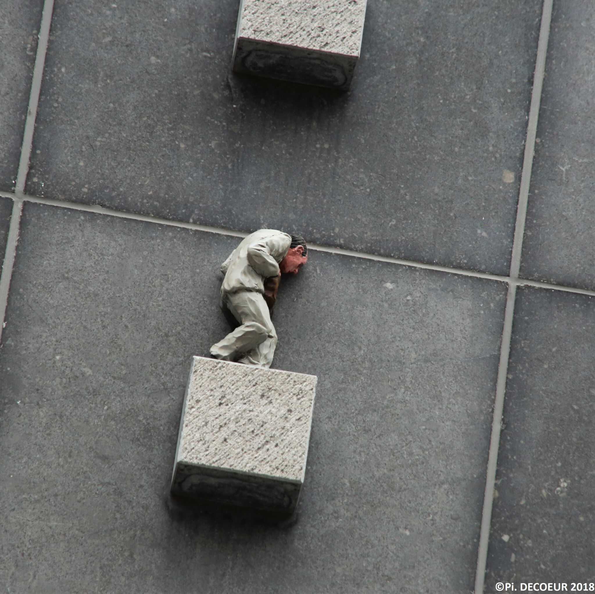 Isaac Cordal&mdash;Les mini sculptures