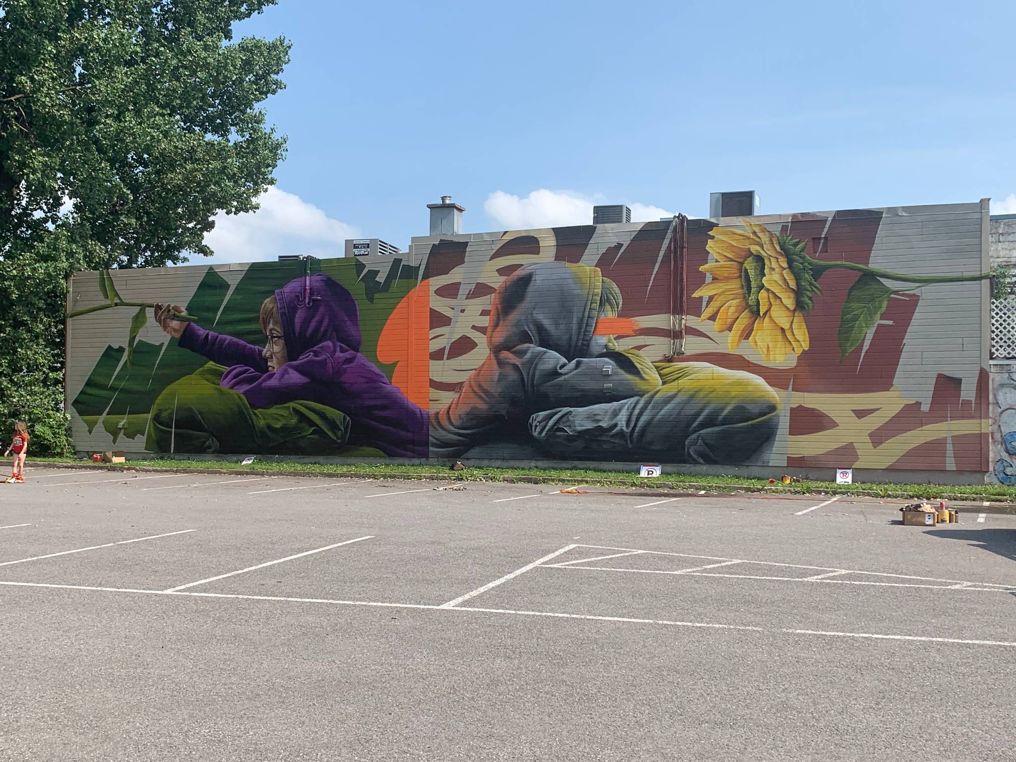 deco'real, Street Art In Action, Québec Nova Murale&mdash;Alex