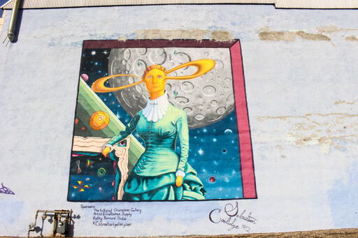 Sebastian Coolidge - Kathy Barnard Studio Building Mural