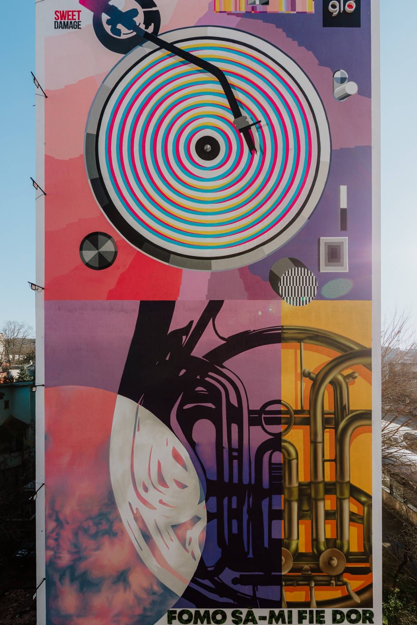 Recis, Lost Optics, OutlineStreetArt , Sweet Damage Crew&mdash;FOMO (Make me miss you)