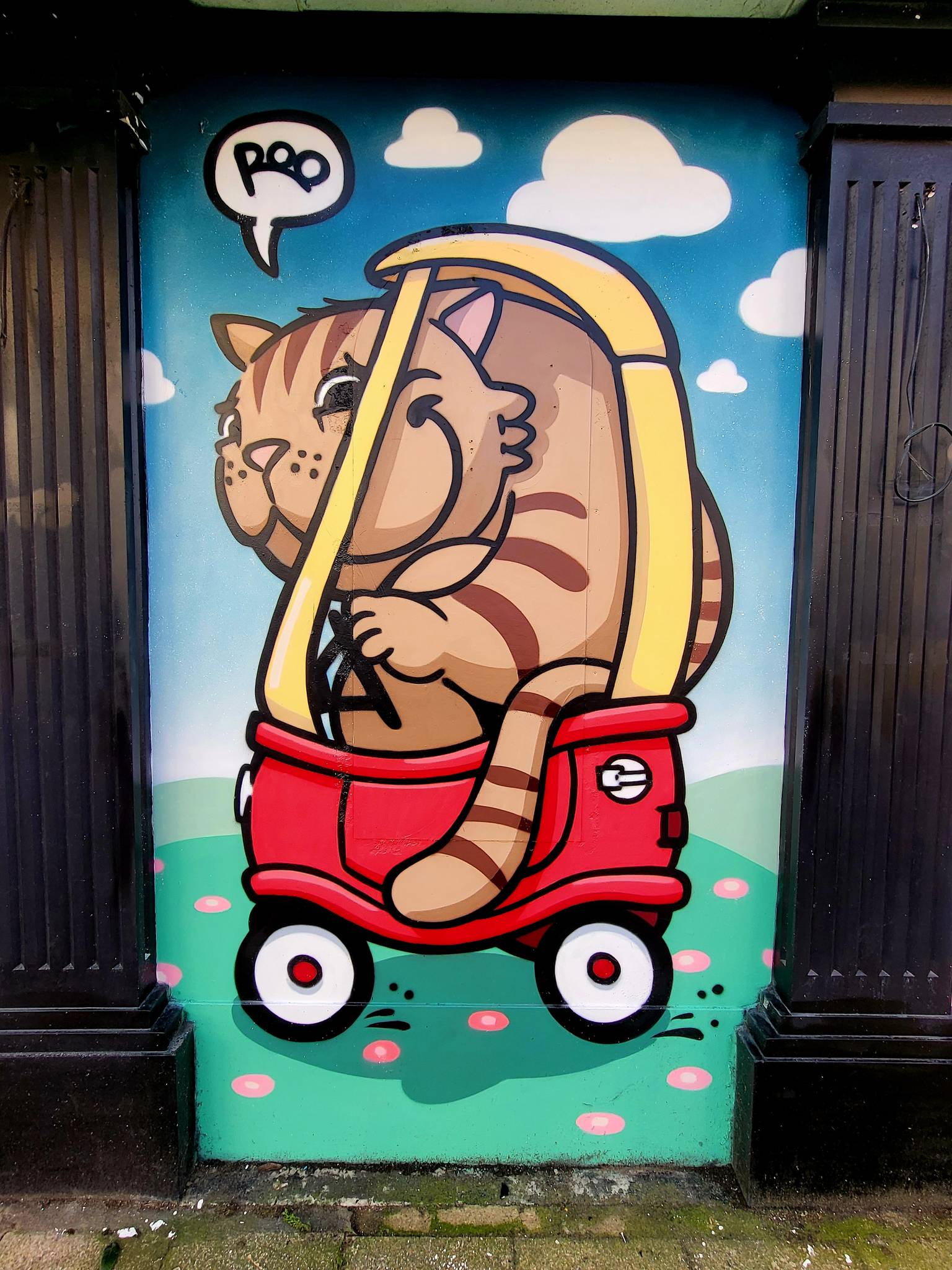 rooabrook, Koe1, Ketones6000, thisismidge, NZIE, Gary Stranger, pogo, RoosArt&mdash;Osborne Road Street Art Gallery