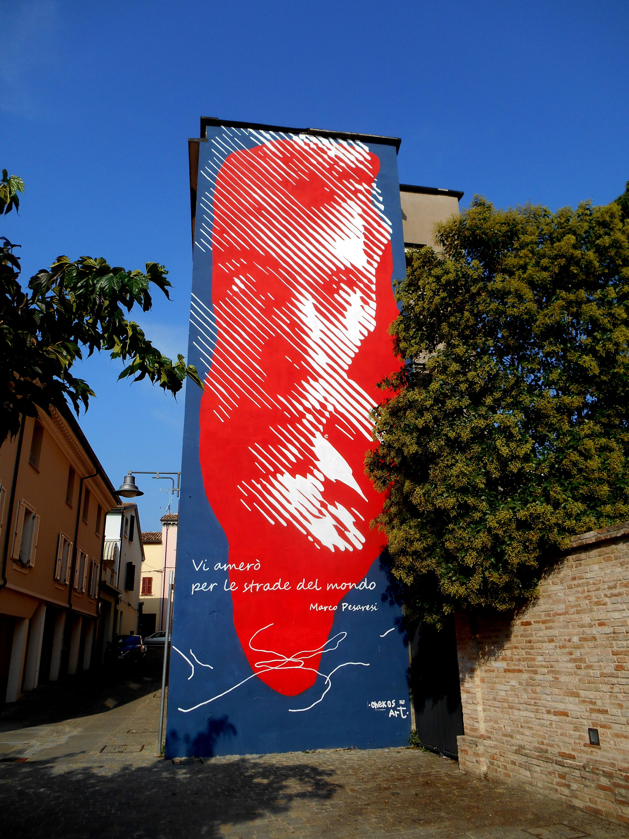 Chekos&mdash;"Vi amerò per le strade del mondo" Marco Pesaresi
