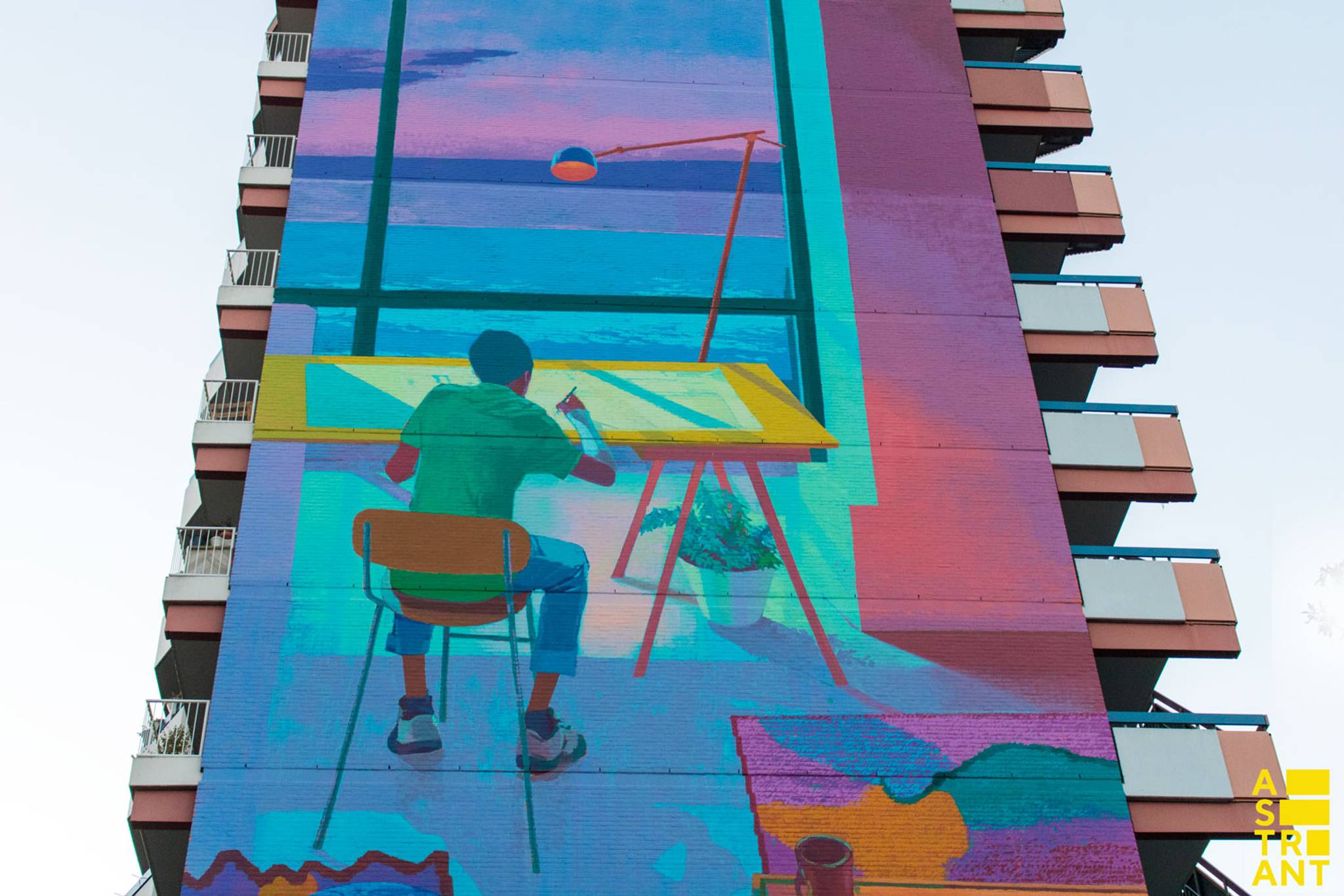 fred battle&mdash;Museum Murals Ede x Kroller Muller