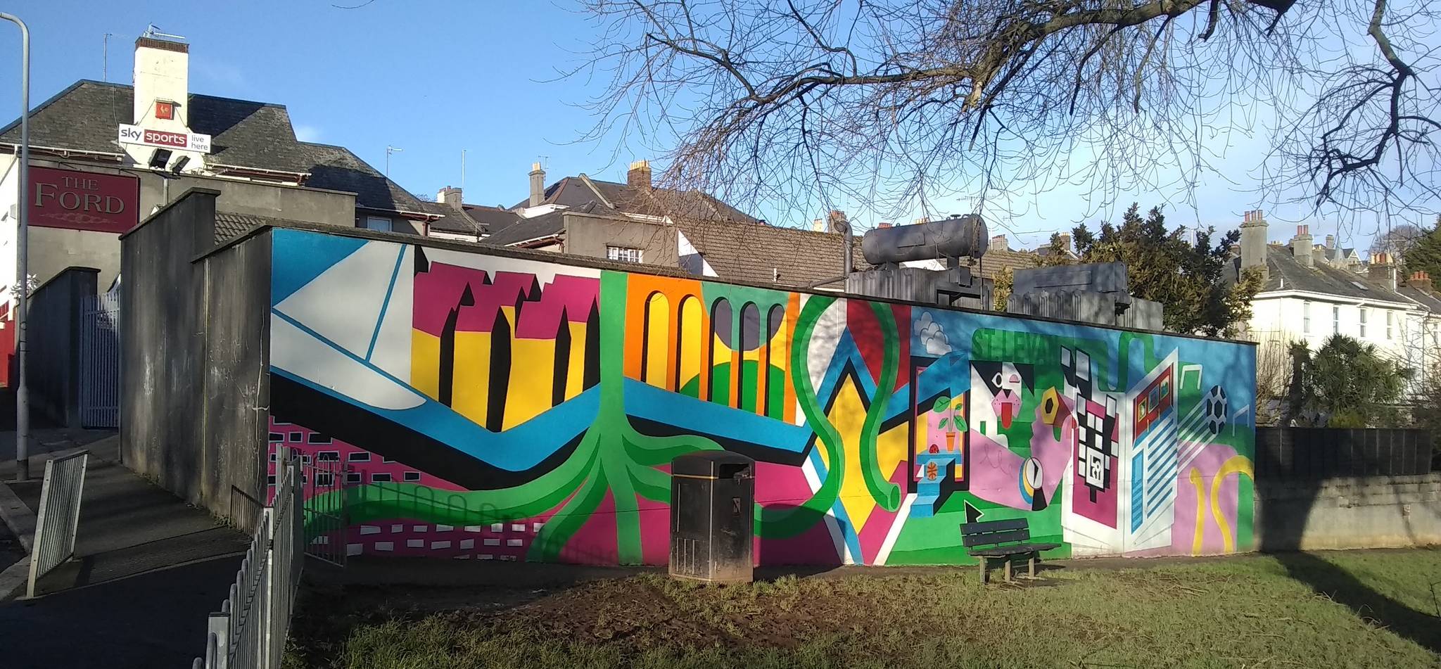 LOCI&mdash;St Levan's Park mural