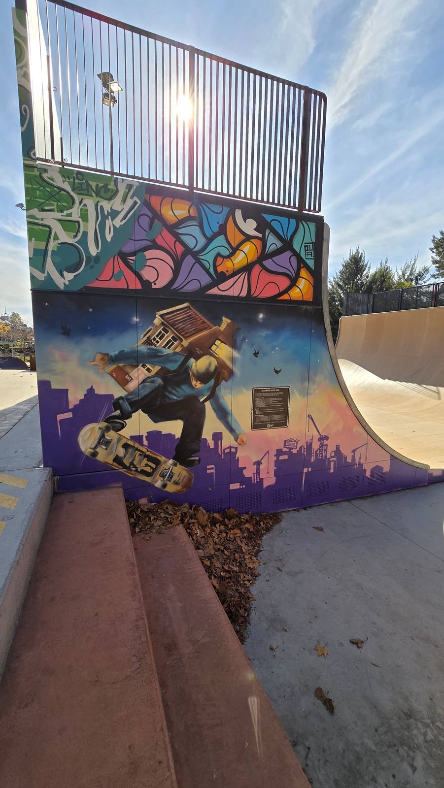 Houl&mdash;Belconnen Skate park Murals