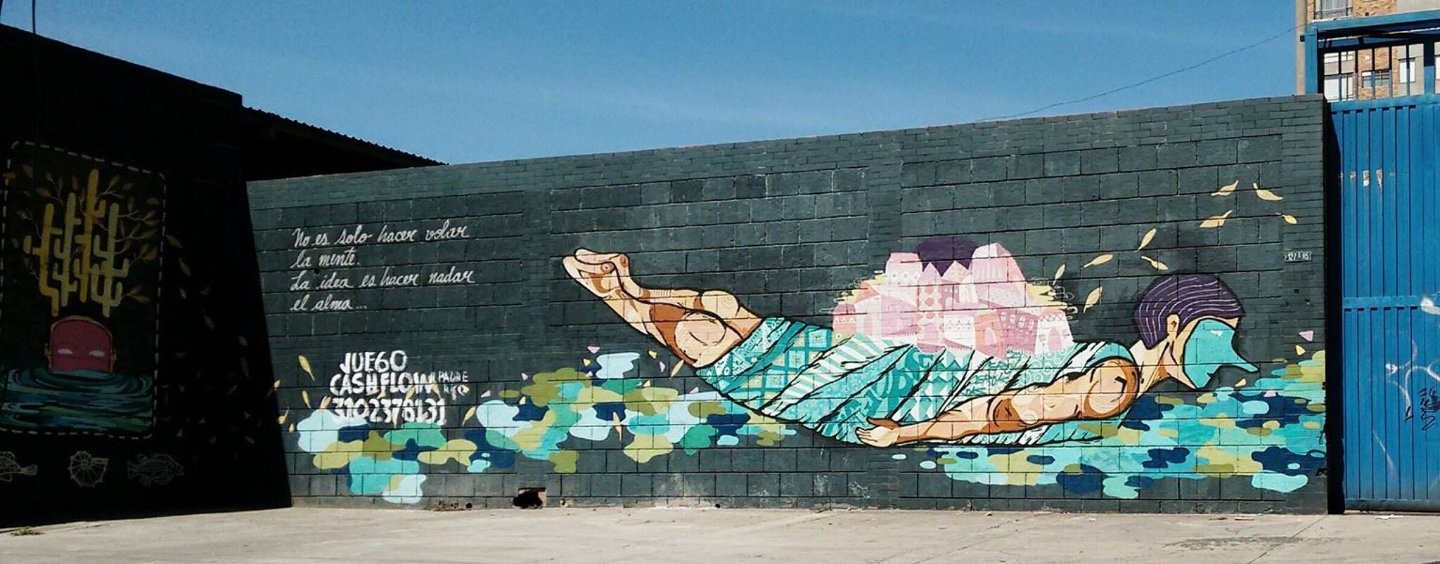 Unknown - Bogota&mdash;To make the soul swim - Hacer nadar el alma