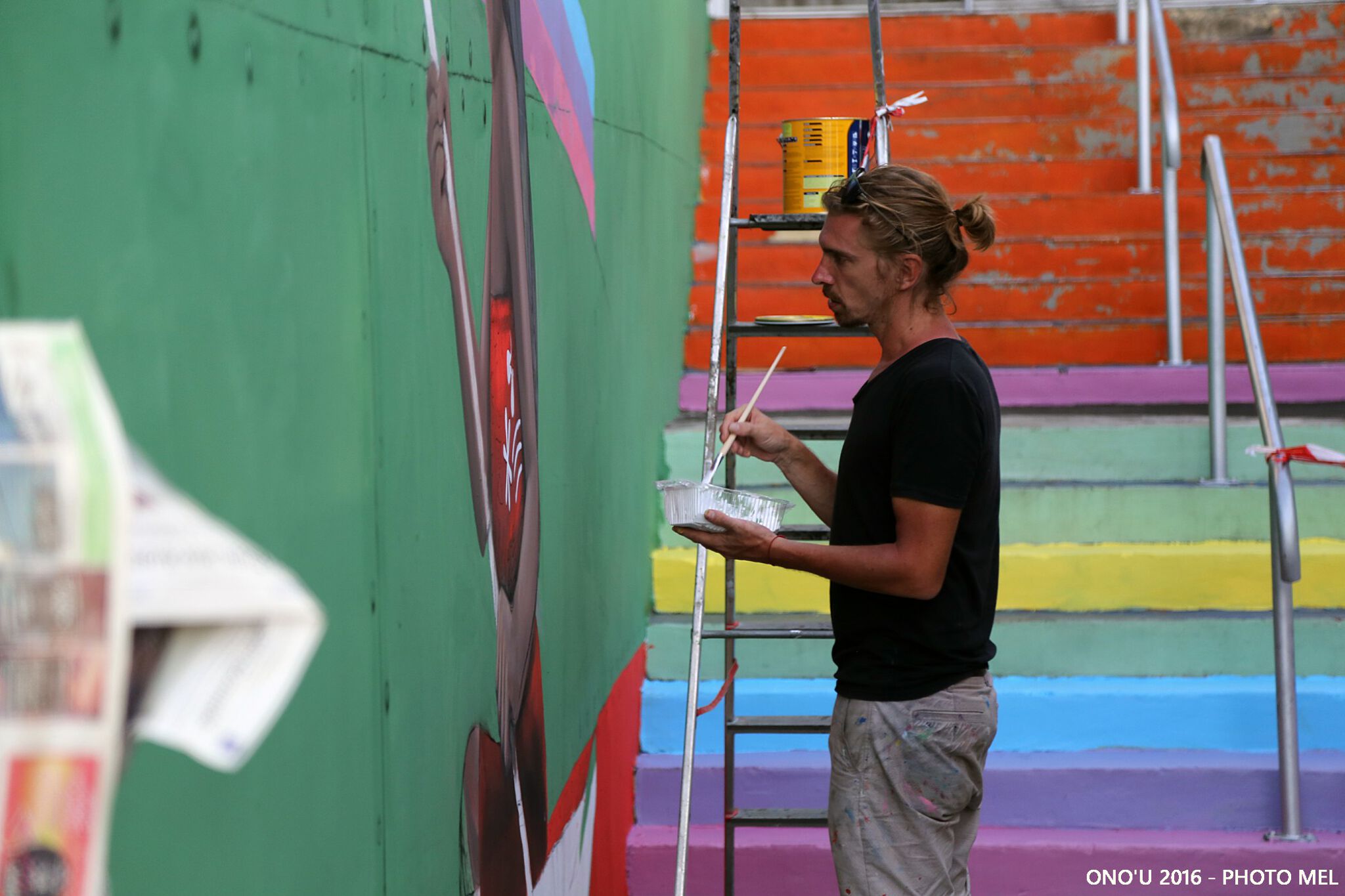 Seth Globepainter&mdash;Seth in Papeete - Te anuanua aito