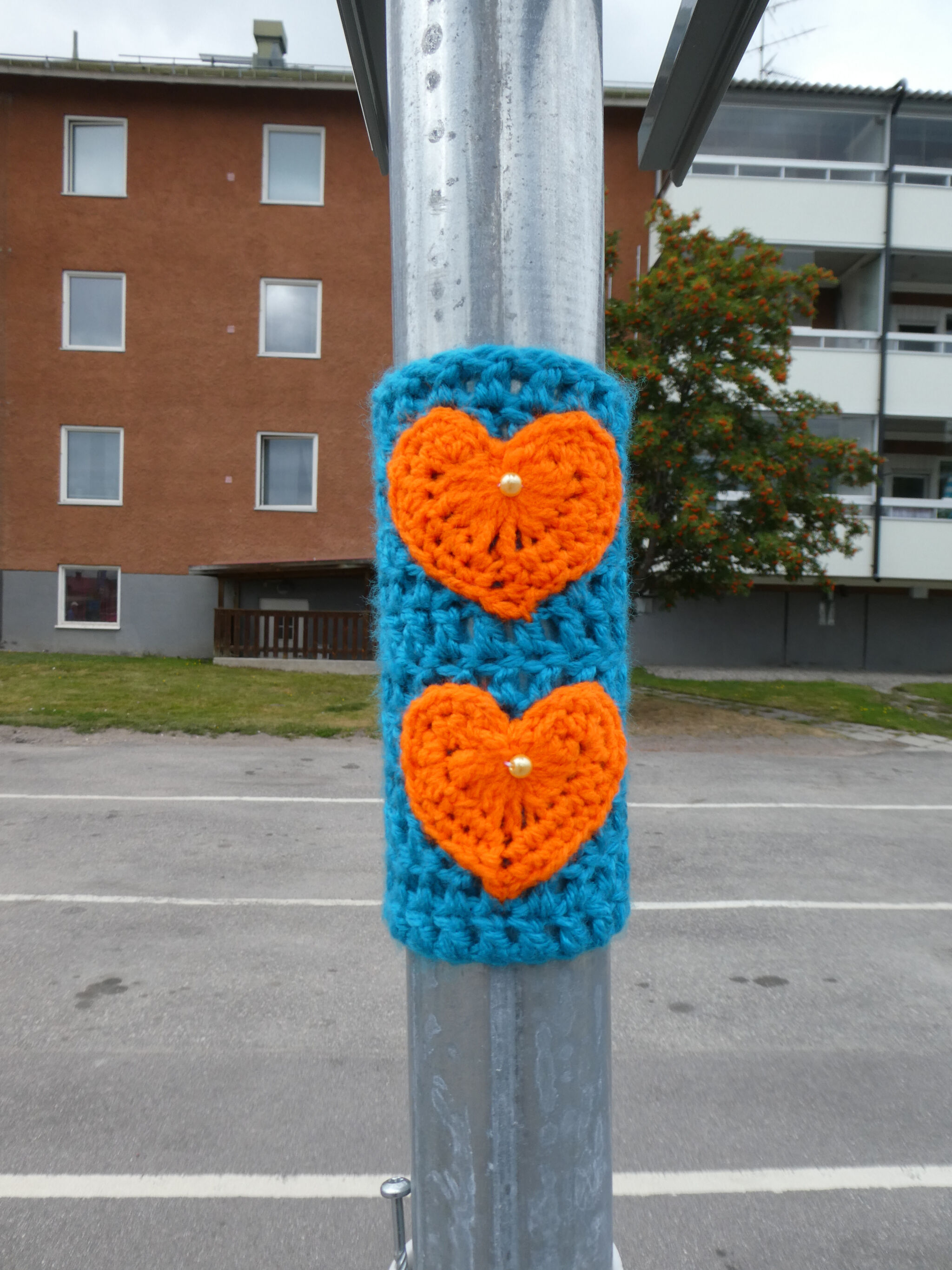 Lilac Lady&mdash;Yarn graffiti