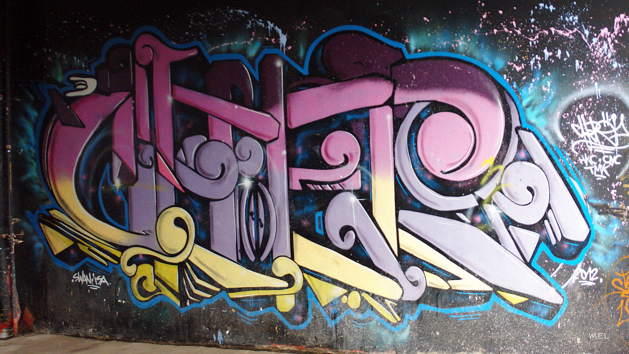 Sone, Cher1, Enos, Spid, Sajme, Nise, Clone, Casper, Neos, TMK&mdash;The Ma'ohi Kings in the in the narrow streets of Papeete