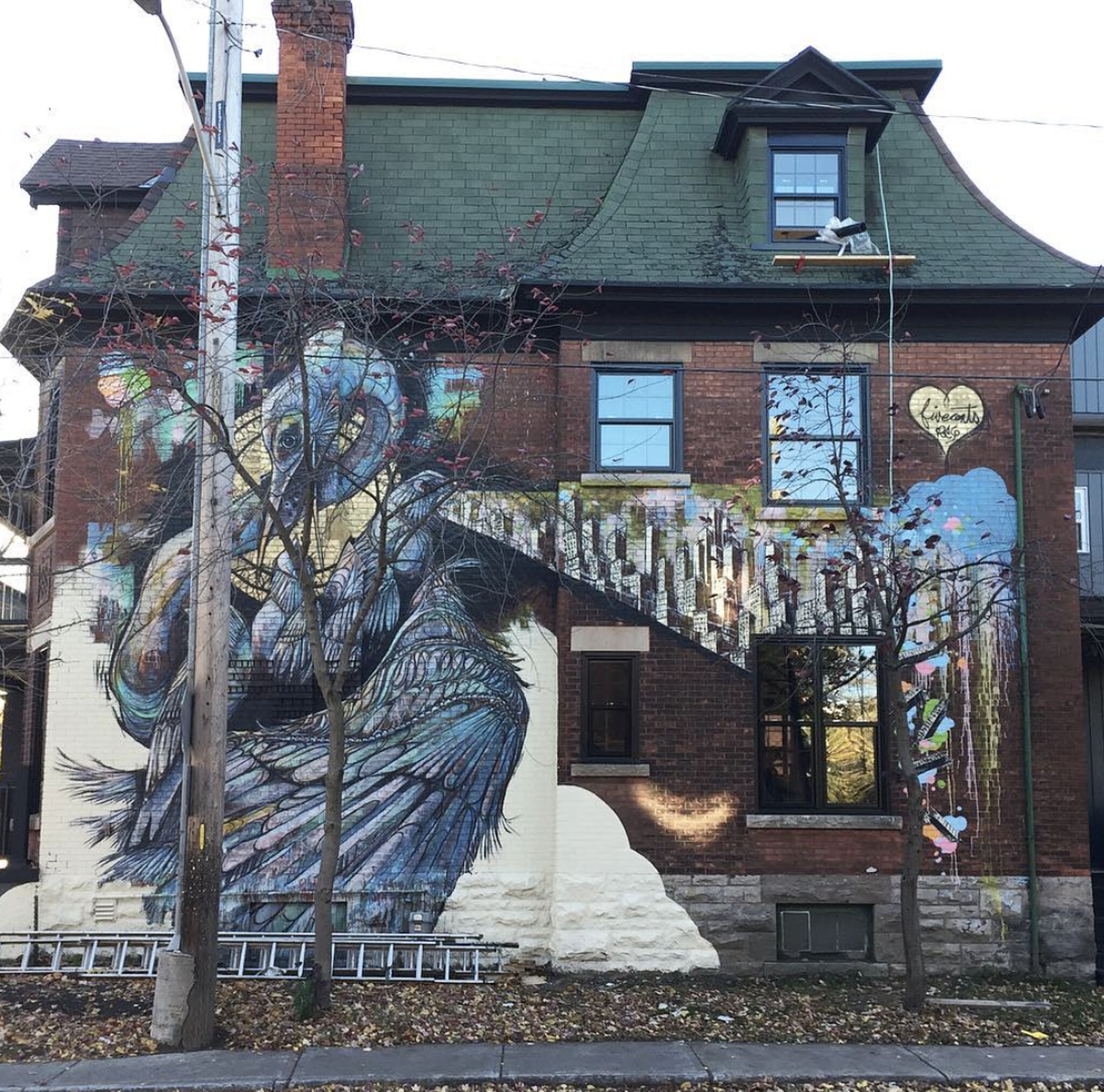 5ivecents&mdash;Storks at the Art House Cafe