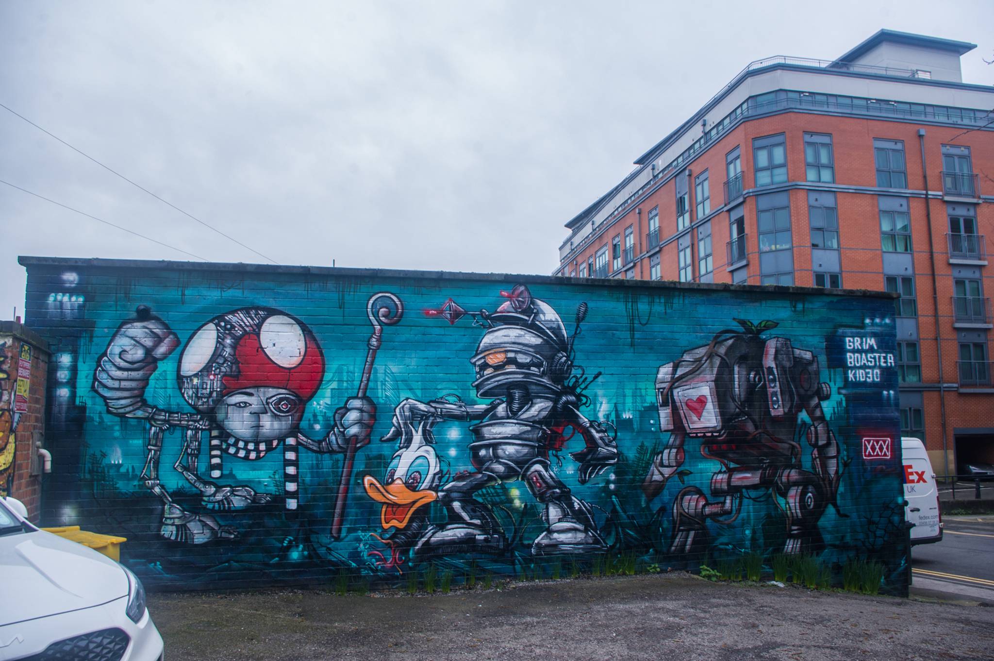 Kid30, Boaster, Grim Finga&mdash;Robots