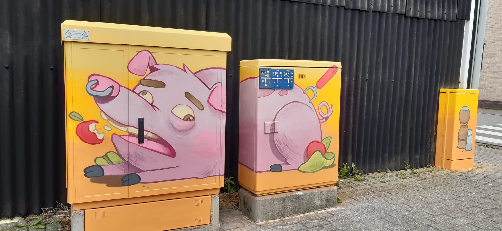Johnny Boy&mdash;Tour Elentrik - The apple and the pig