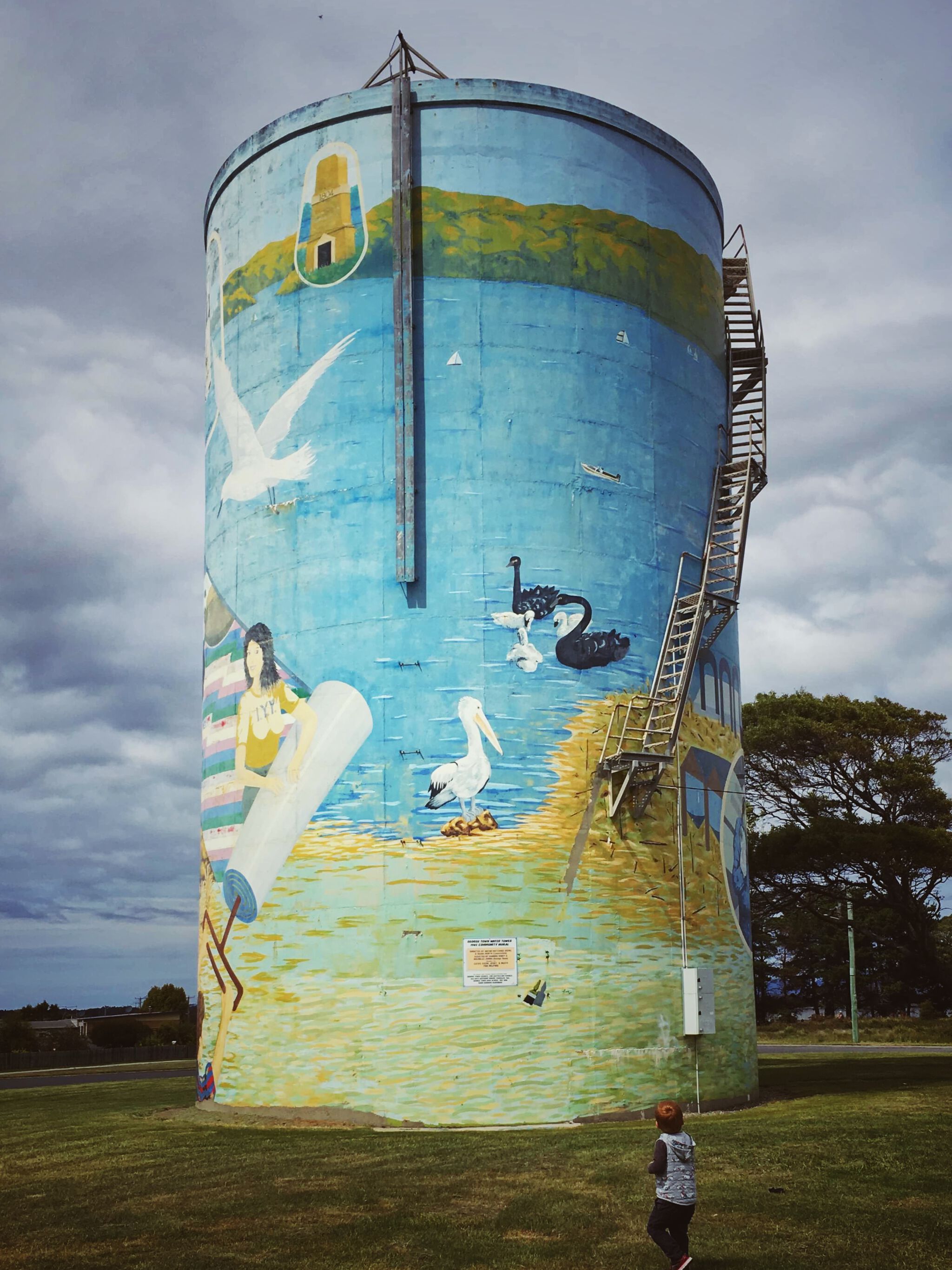 Wayne Hutchins, Diana North&mdash;George Town Water Tower