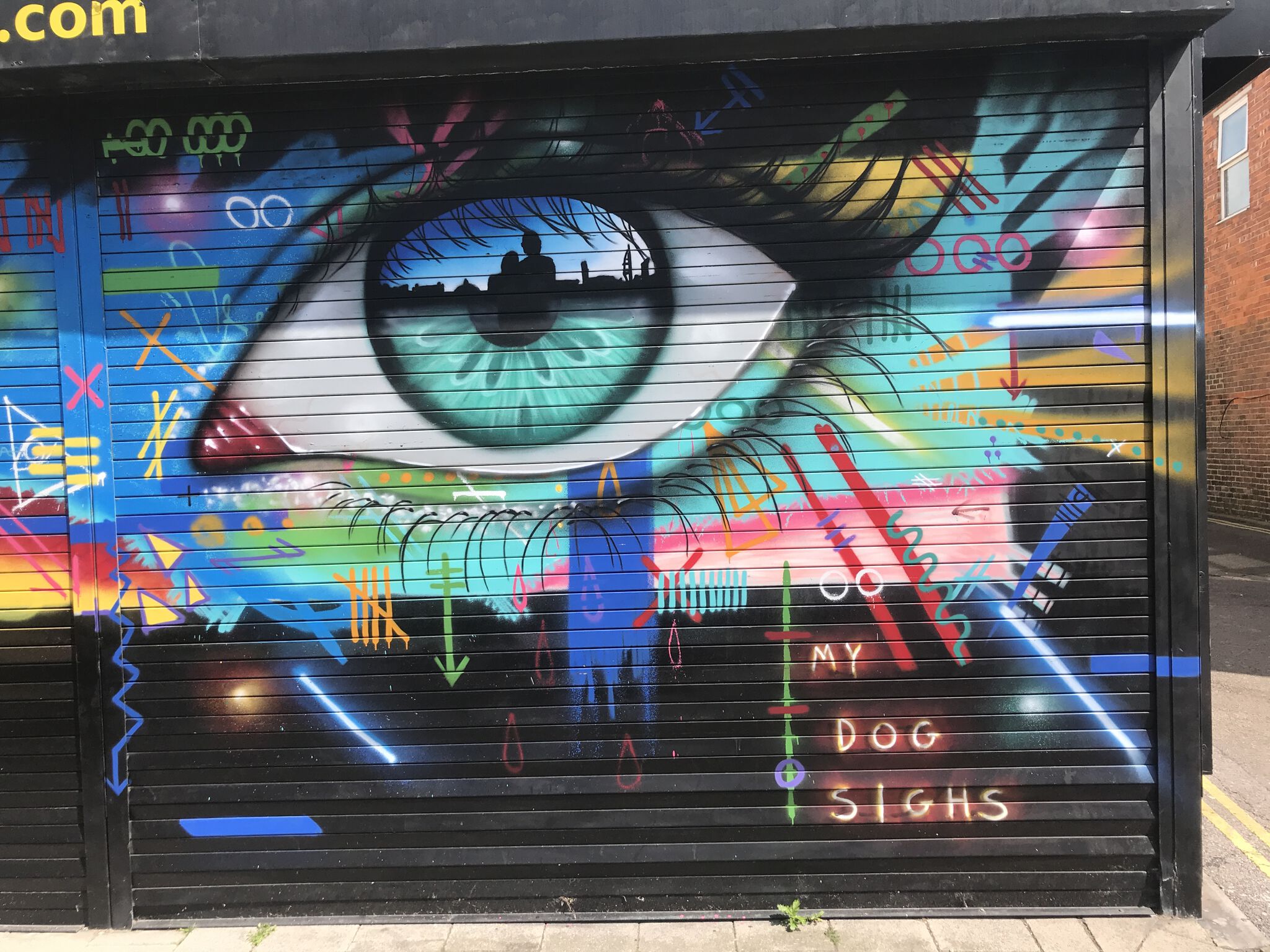 My Dog Sighs&mdash;Freedom Seeds Shutters