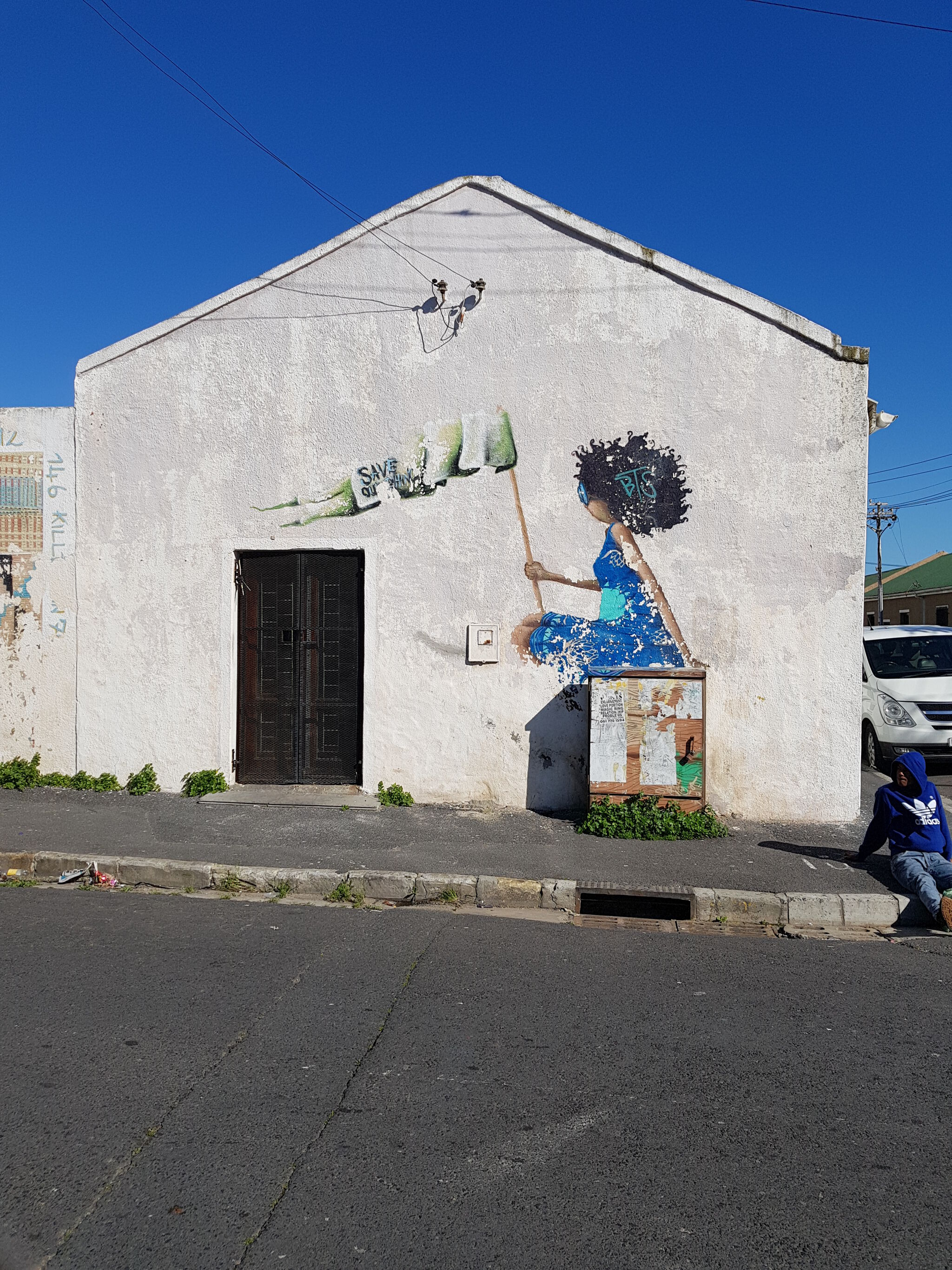Unknown - Cape Town&mdash;Blue Dress