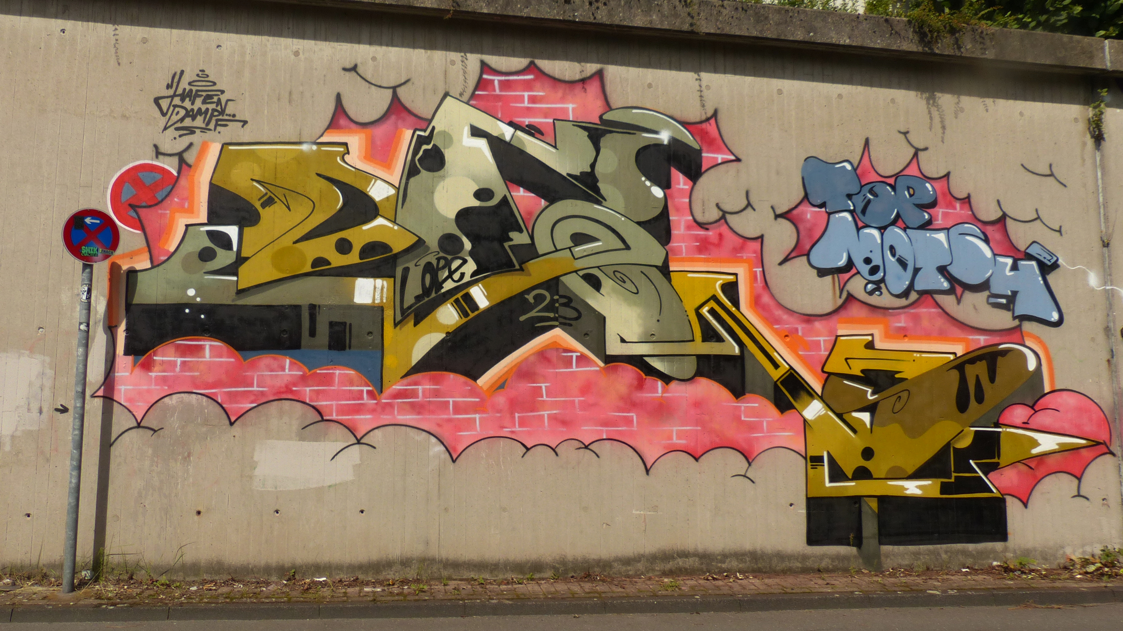 At Boone Avenue Walls, Part II: Crash, Queen Andrea, Daze