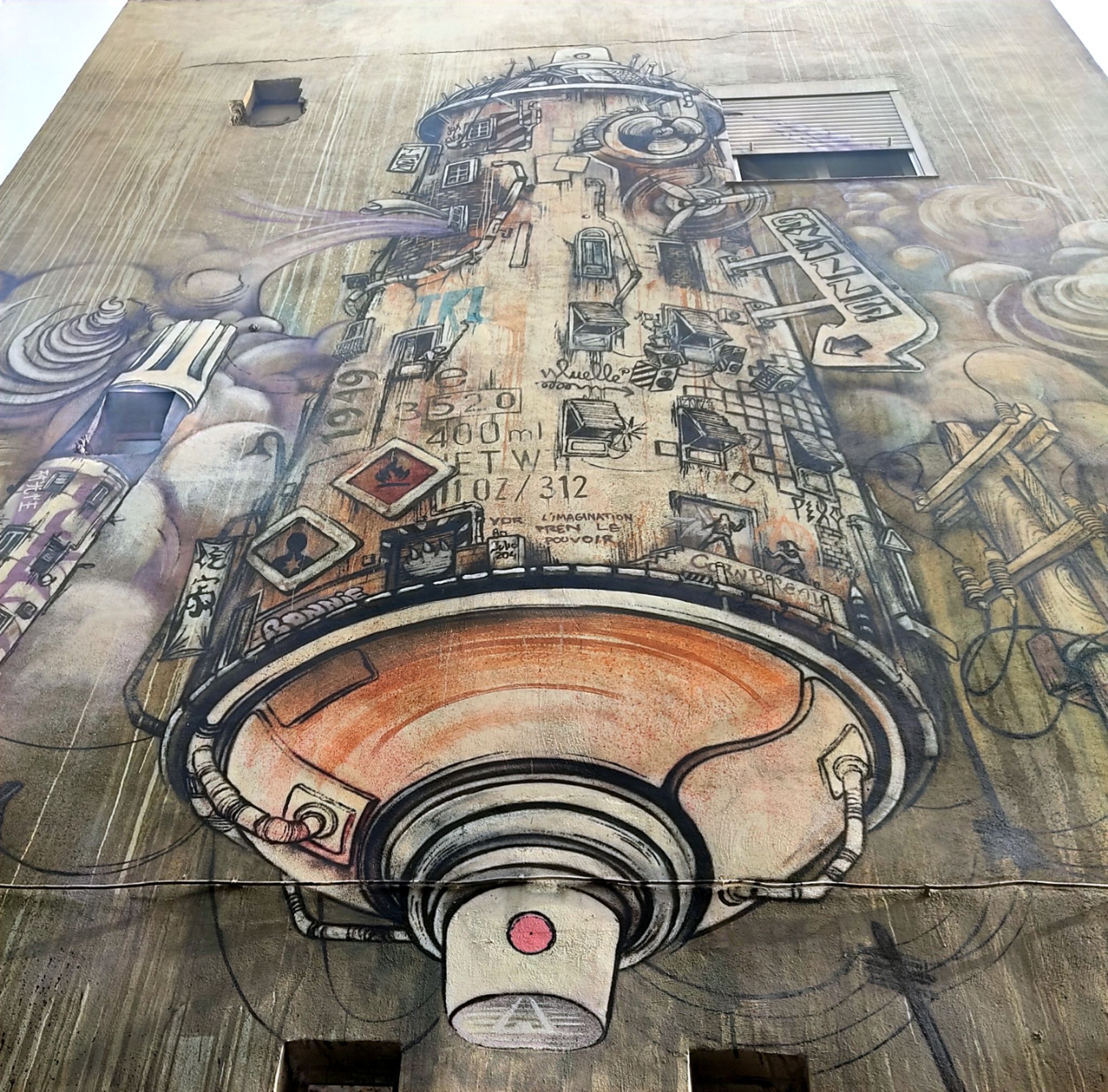 Feo Flip&mdash;Historia del graffiti