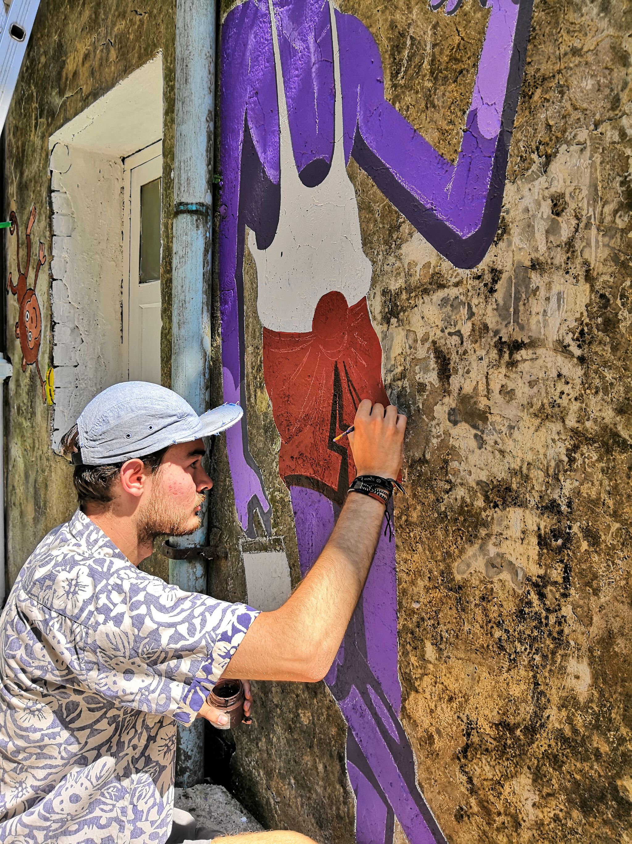 le.petit.point.tom, Thomas bertrand&mdash;Purple dog