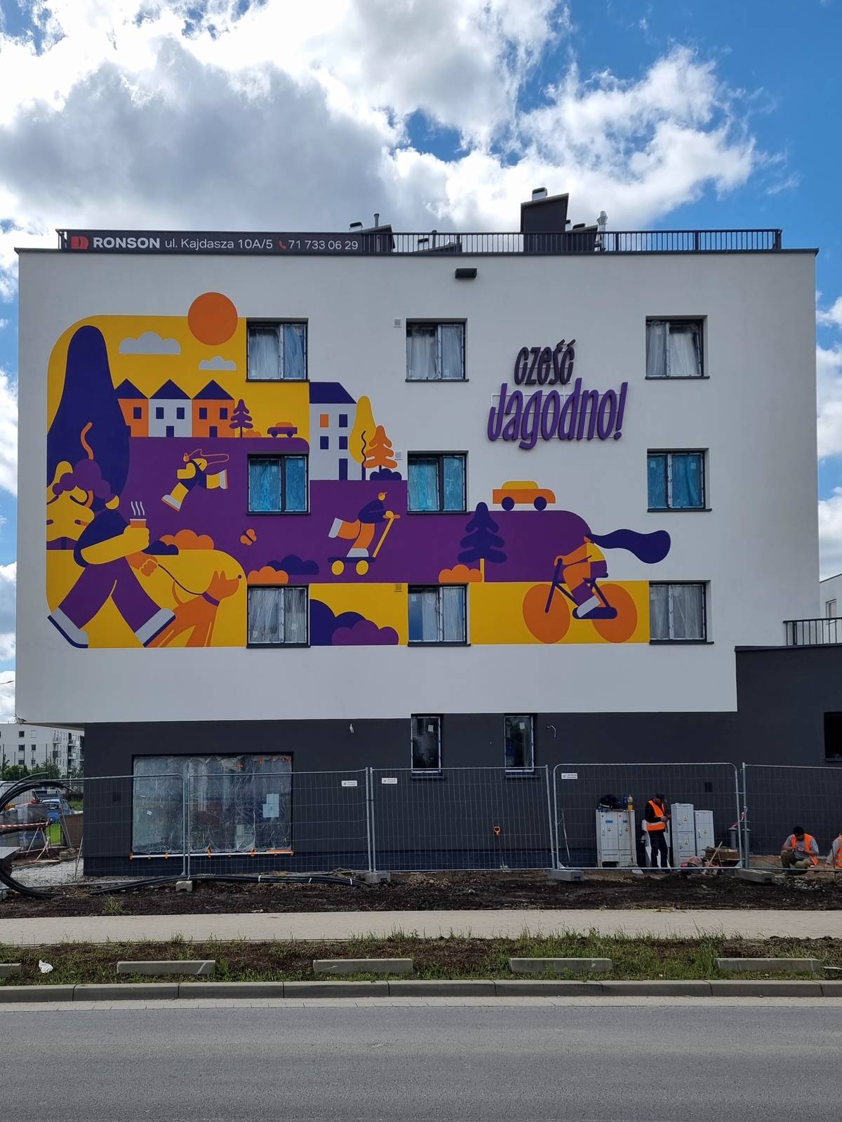 Unknown - Wrocław&mdash;Cześć, Jagodno. (Hello, Jagodno)