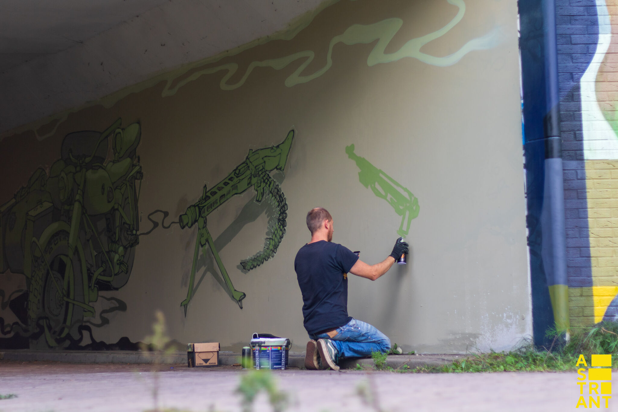 Klaas Lageweg, Derm Bad Taste, SIMO&mdash;Airborne - Ginkelse Heide 2021