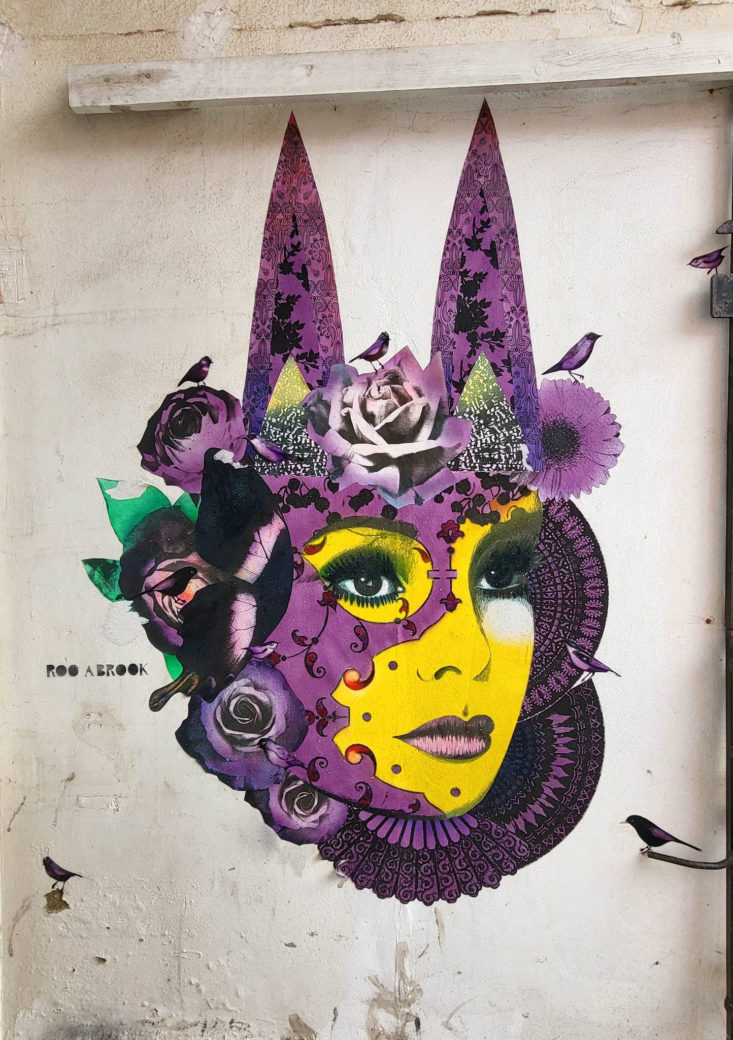 Roo Abrook, My Dog Sighs, Fark, Gary Stranger&mdash;Kani's Sowing Room Street Art Gallery