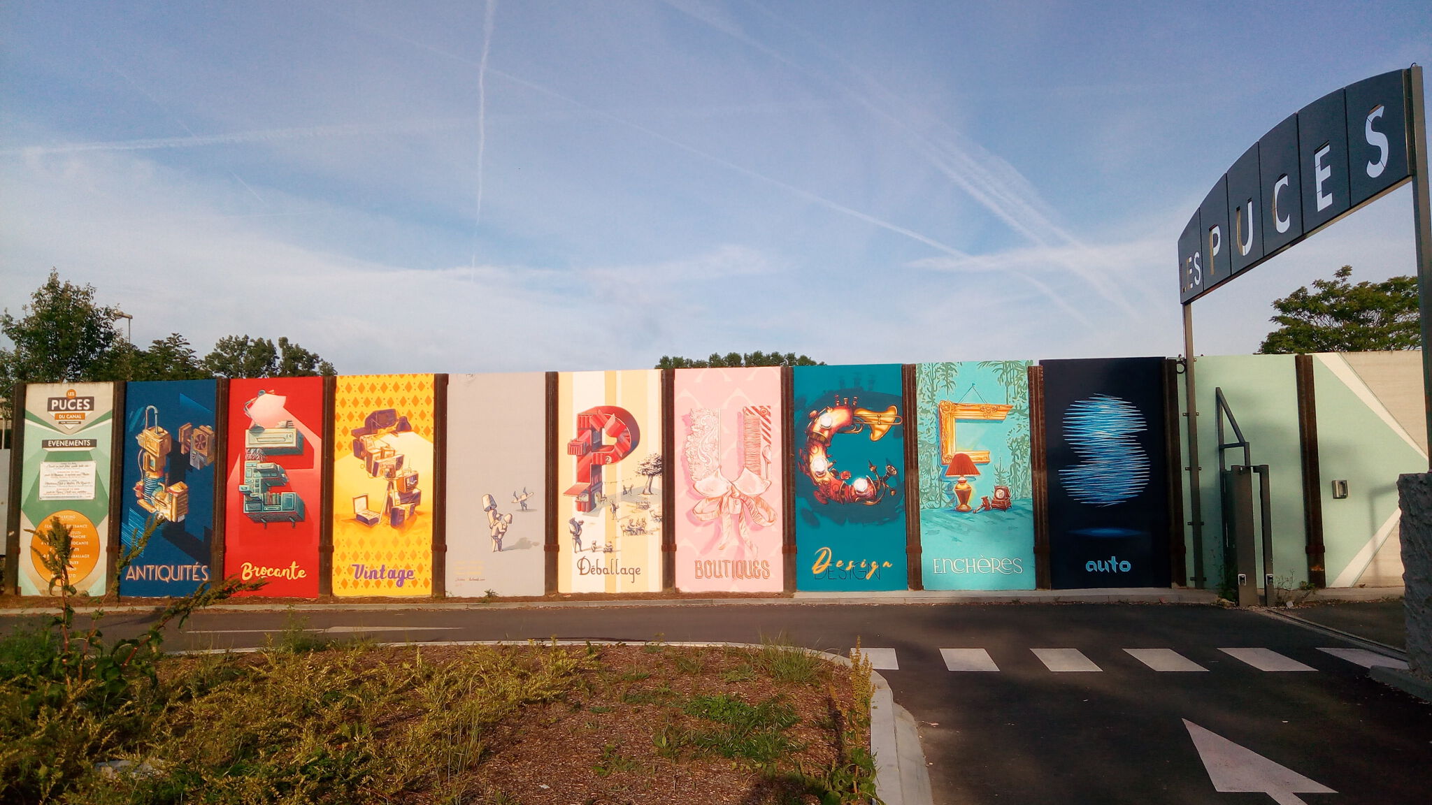 Vincent Leclerc, vincent sonnery, Juliette Hostal&mdash;les puces du Canal