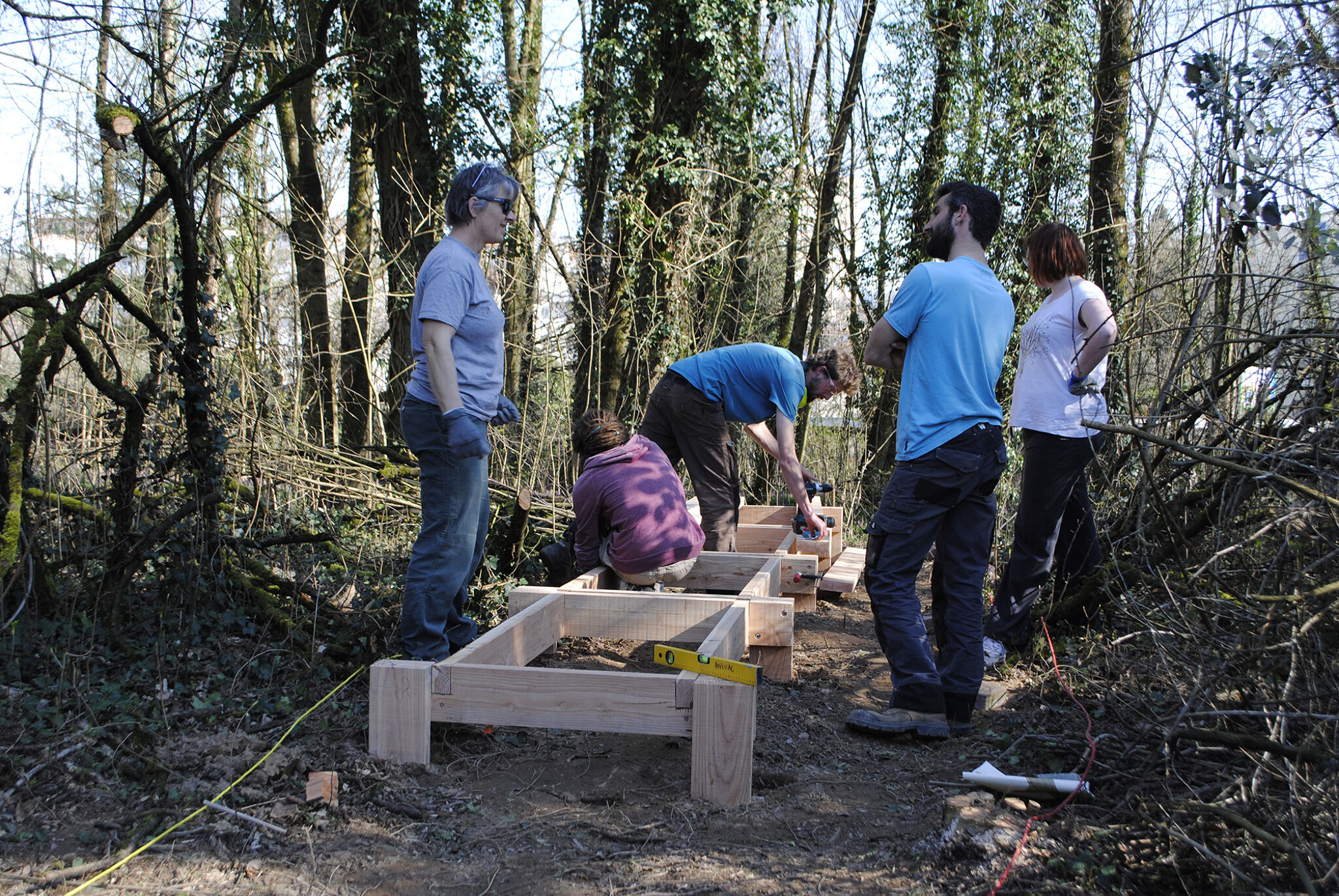Collectif BIM, Atelier Bivouac&mdash;Transitional Botanical Garden