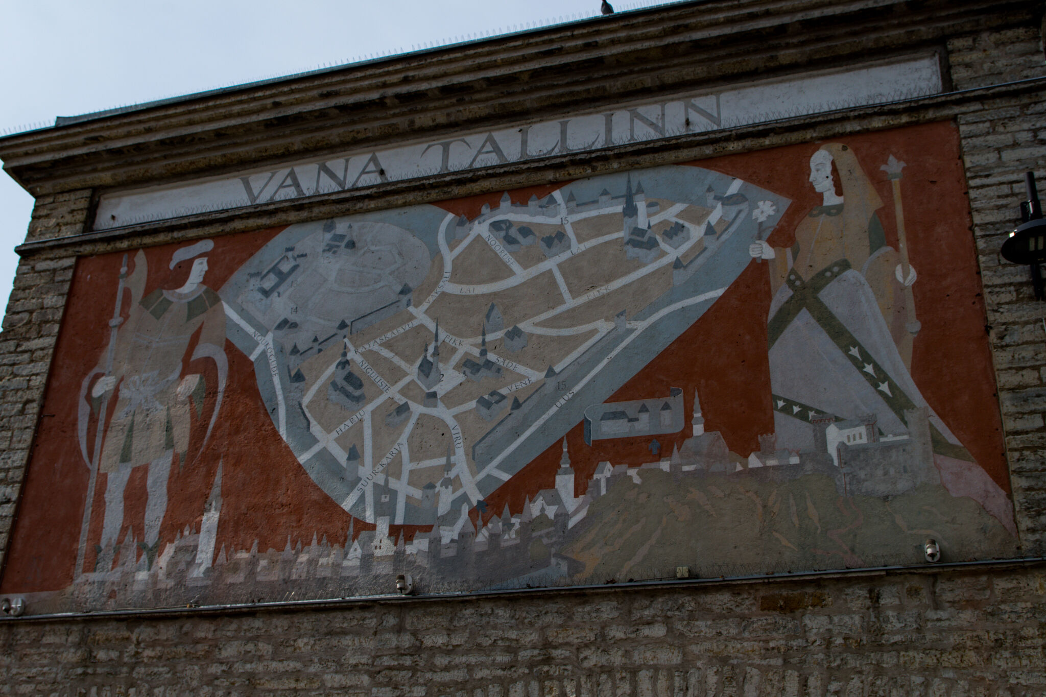 V.Fomitsev&mdash;Down city map of old town