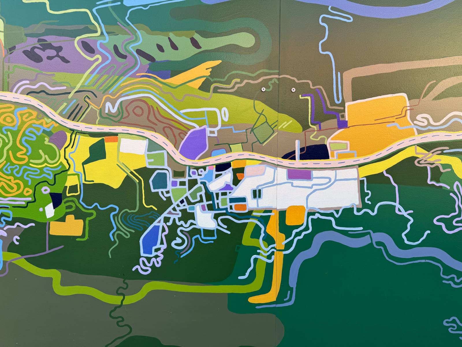 Rosina Possingham, Laura Wills&mdash;Topographic Map of the Reisling Trail