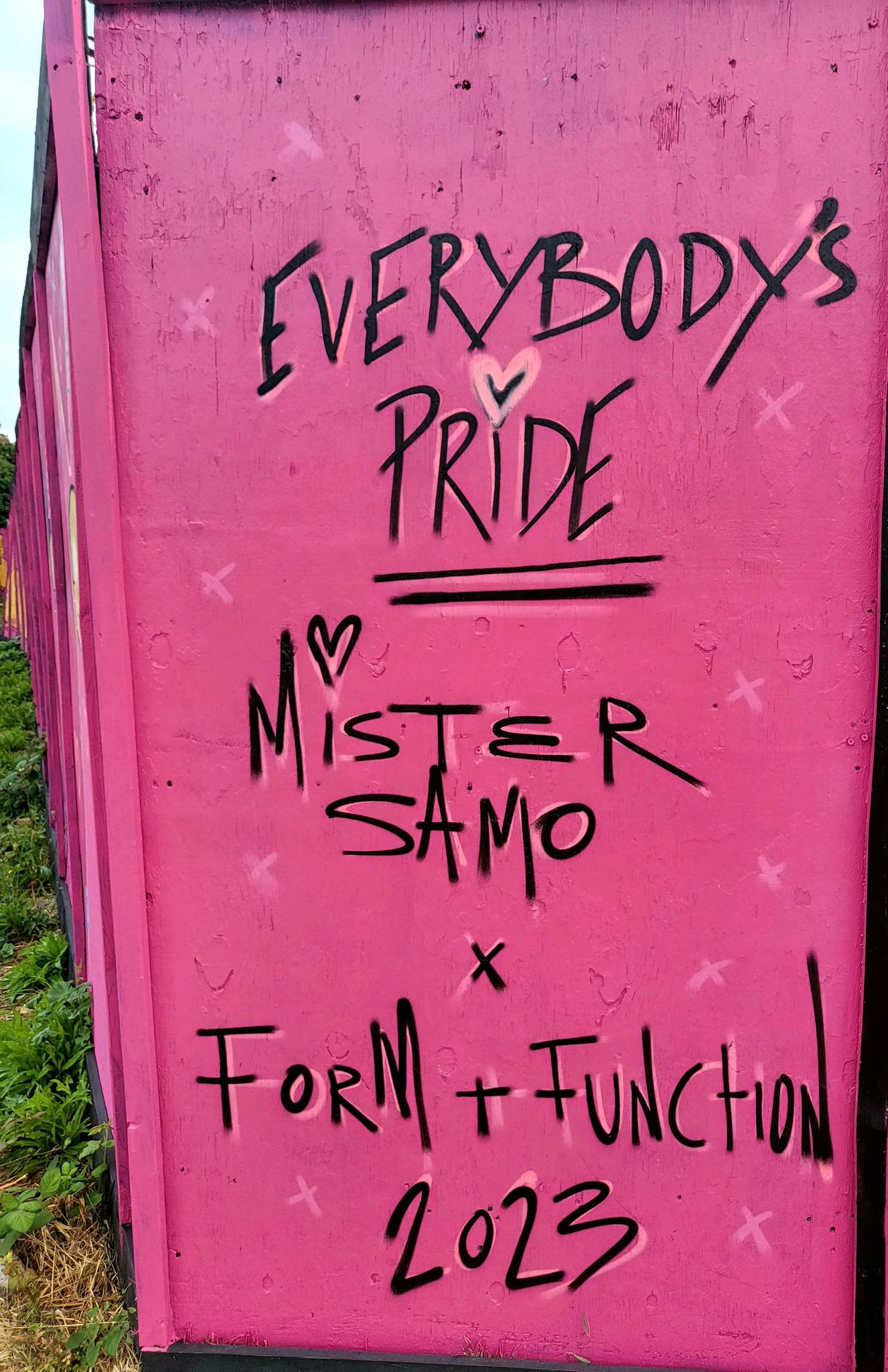 thisismidge, Mistersamo, My Dog Sighs&mdash;Portsmouth Pride Mural
